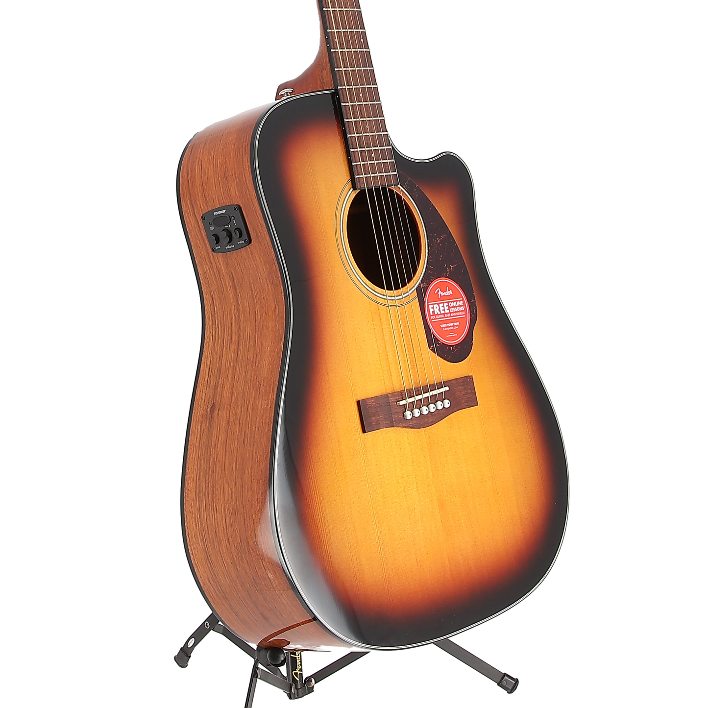 Fender CD-140SCE Dreadnought, Walnut Fingerboard, Sunburst (EA6) (62892)