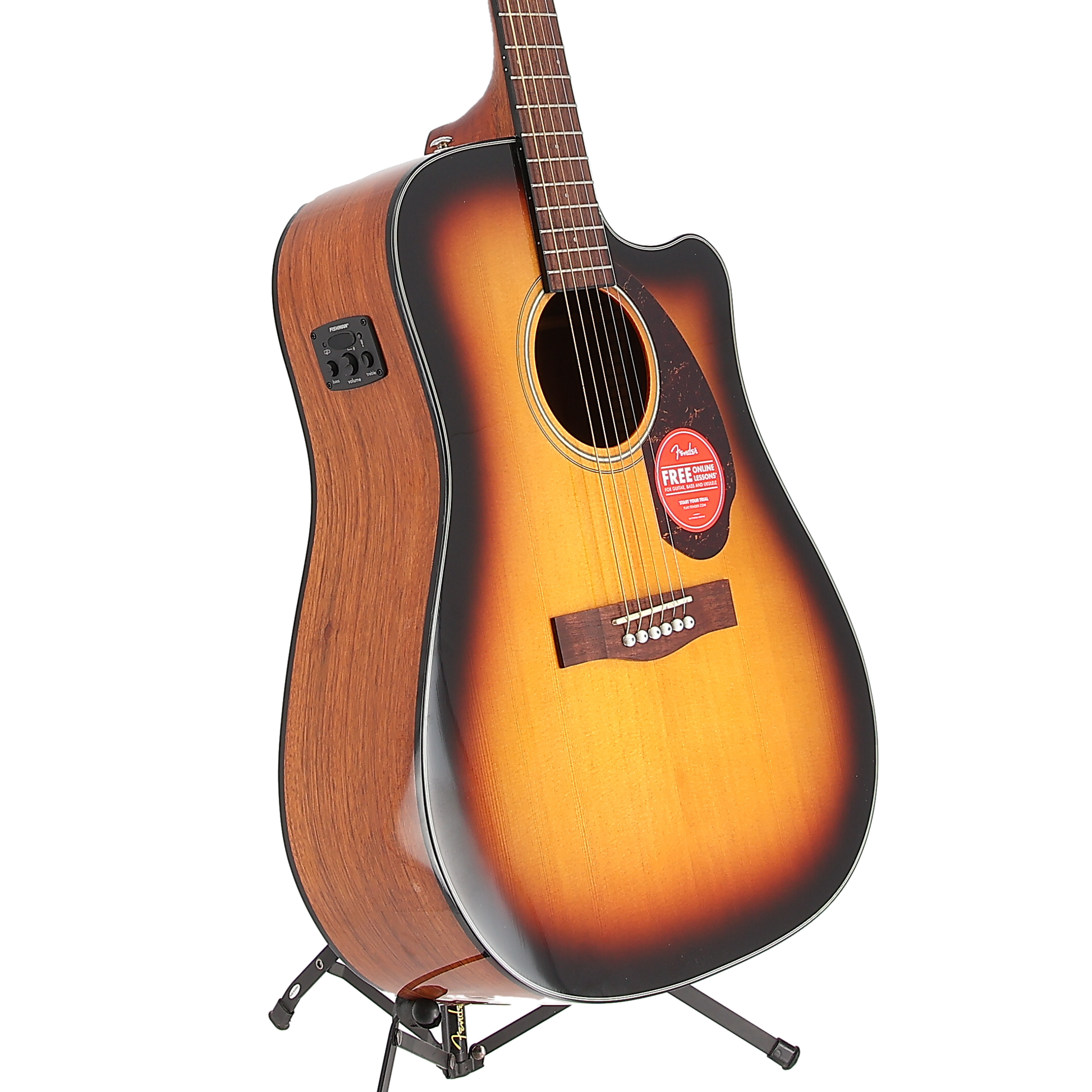 Fender CD-140SCE Dreadnought, Walnut Fingerboard, Sunburst (EA6) (62892)