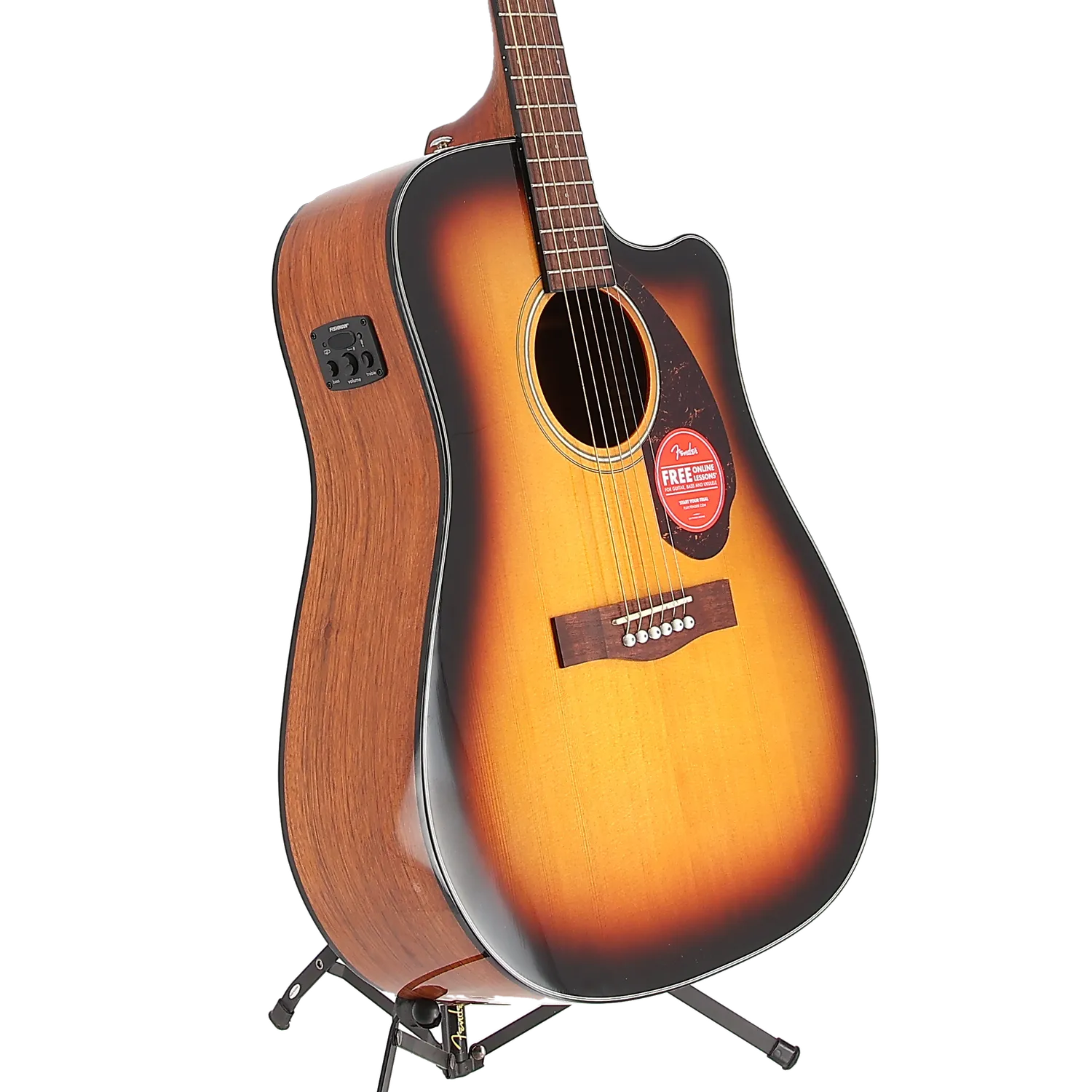 Fender CD-140SCE Dreadnought, Walnut Fingerboard, Sunburst (EA6) (62892)