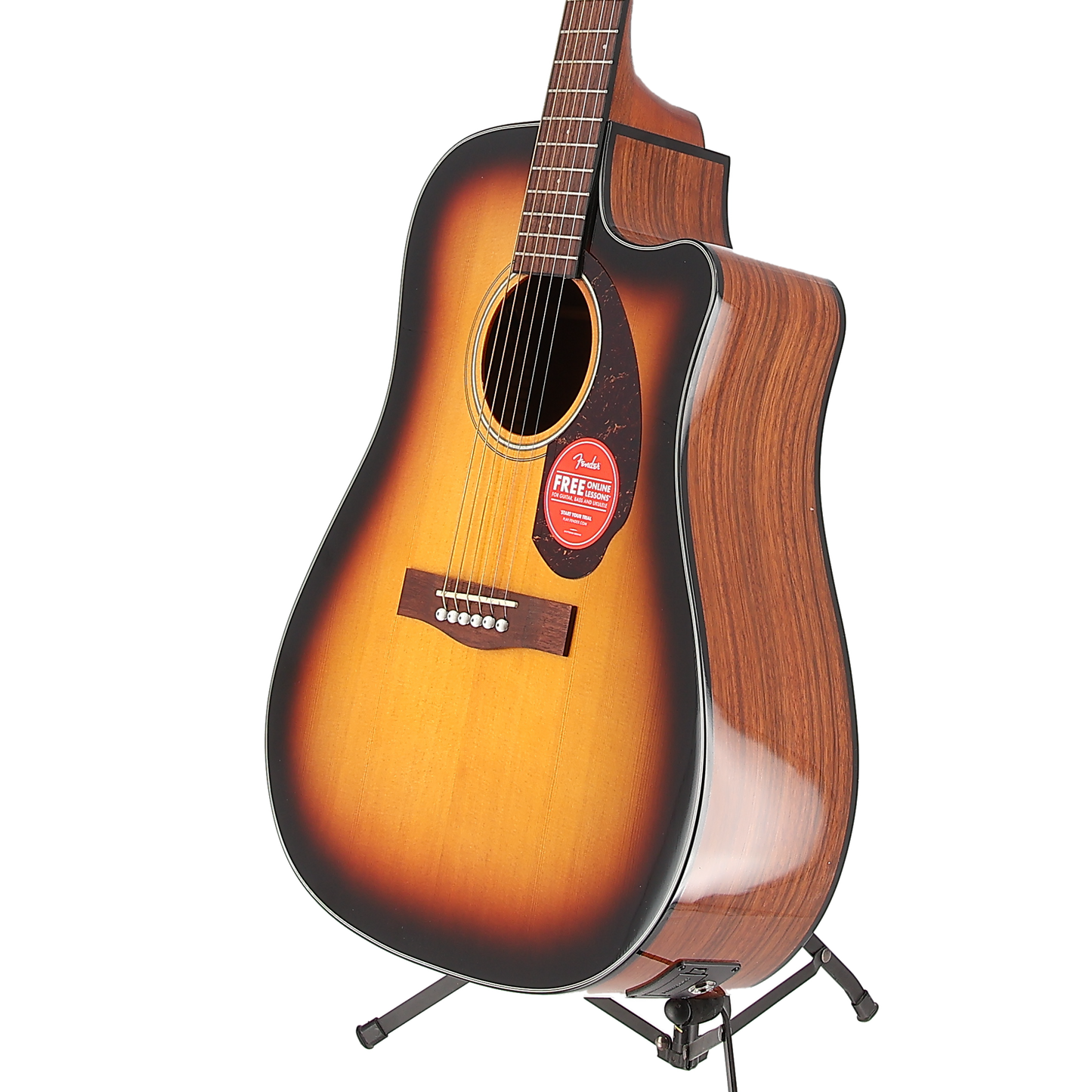 Fender CD-140SCE Dreadnought, Walnut Fingerboard, Sunburst (EA6) (62892)