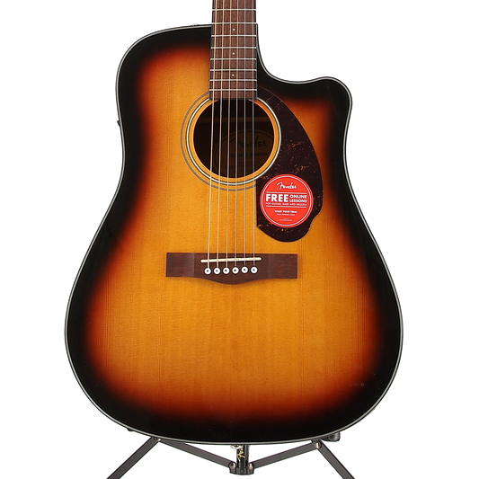 Fender CD-140SCE Dreadnought, Walnut Fingerboard, Sunburst (EA6) (62892)