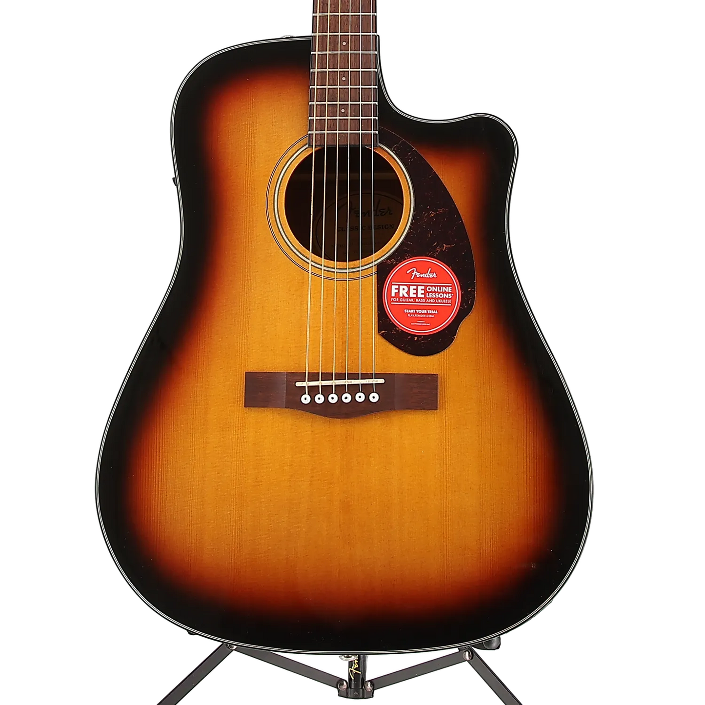 Fender CD-140SCE Dreadnought, Walnut Fingerboard, Sunburst (EA6) (62892)