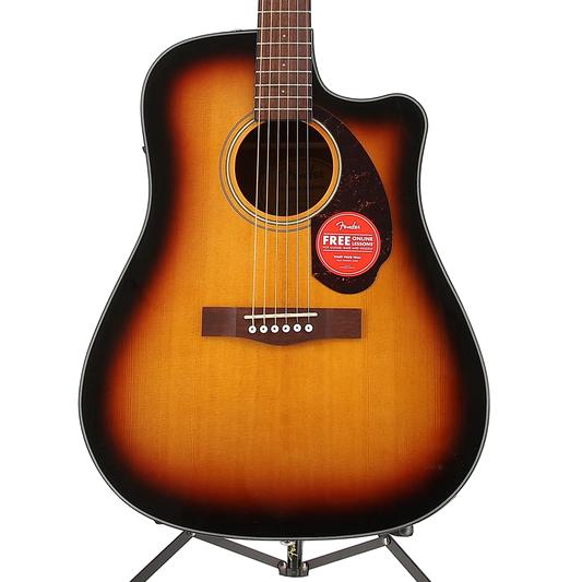 Fender CD-140SCE Dreadnought, Walnut Fingerboard, Sunburst (EA6) (62892)