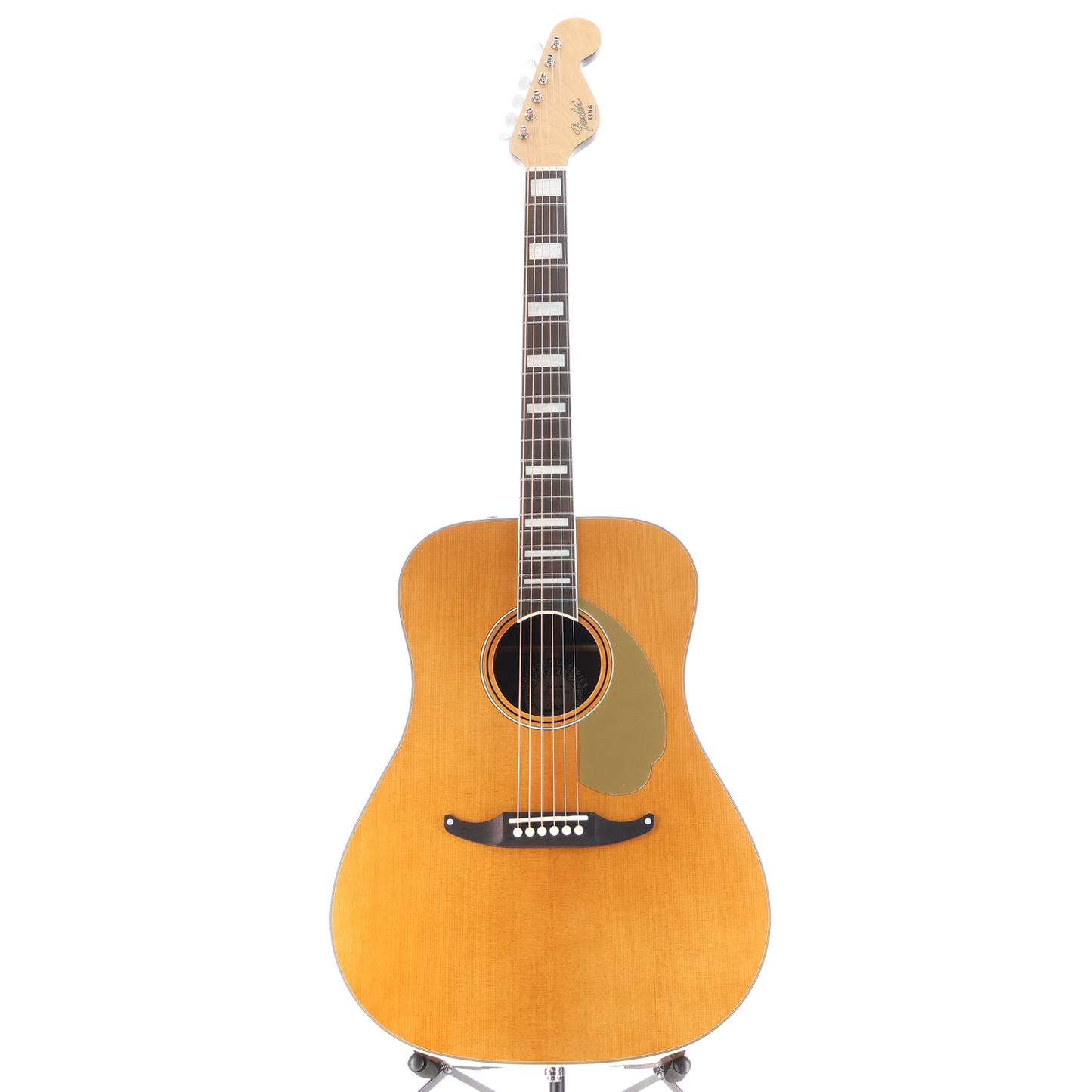 Fender California Vintage King with Case, Gold Pickguard, Aged Natural (05387)