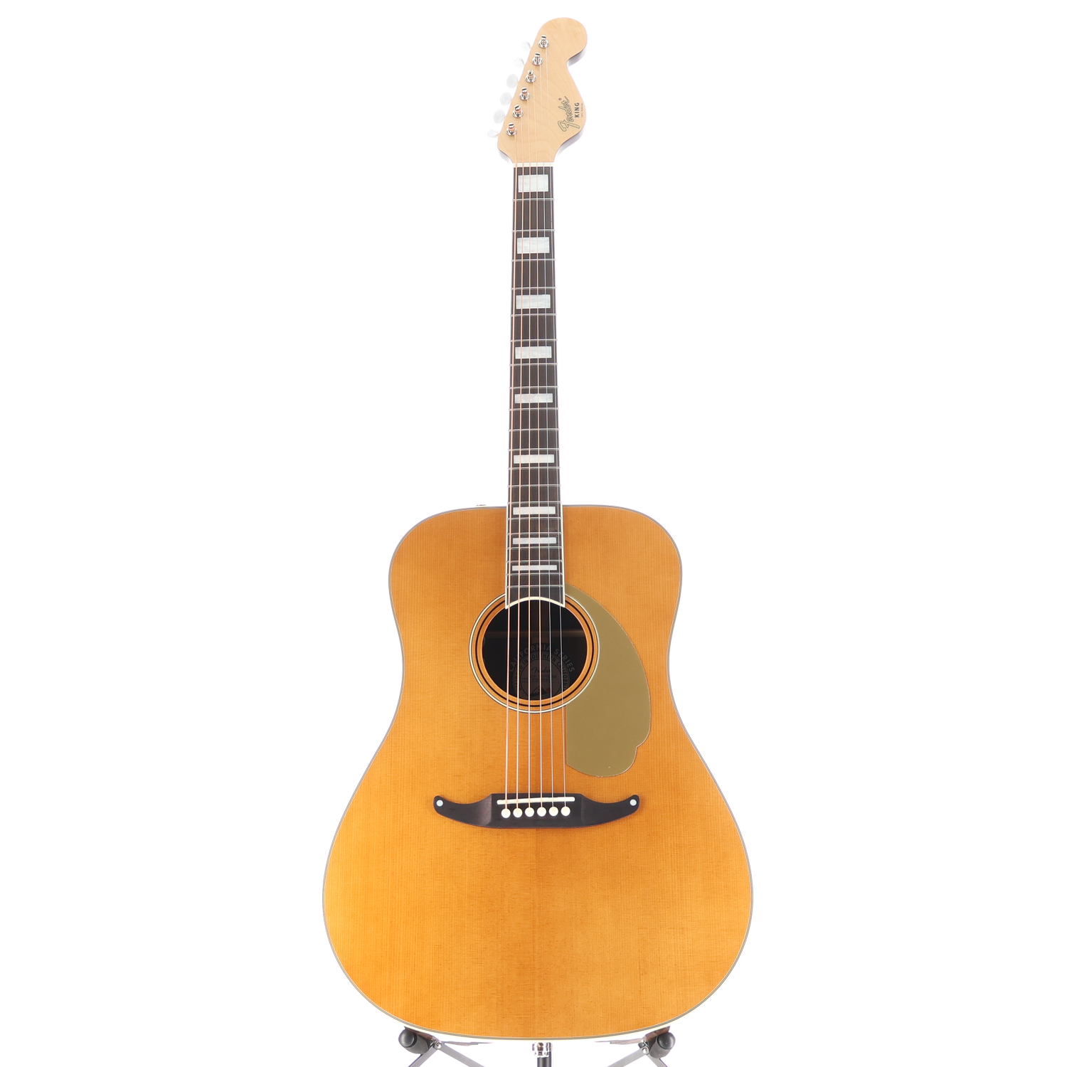Fender California Vintage King with Case, Gold Pickguard, Aged Natural (05387)