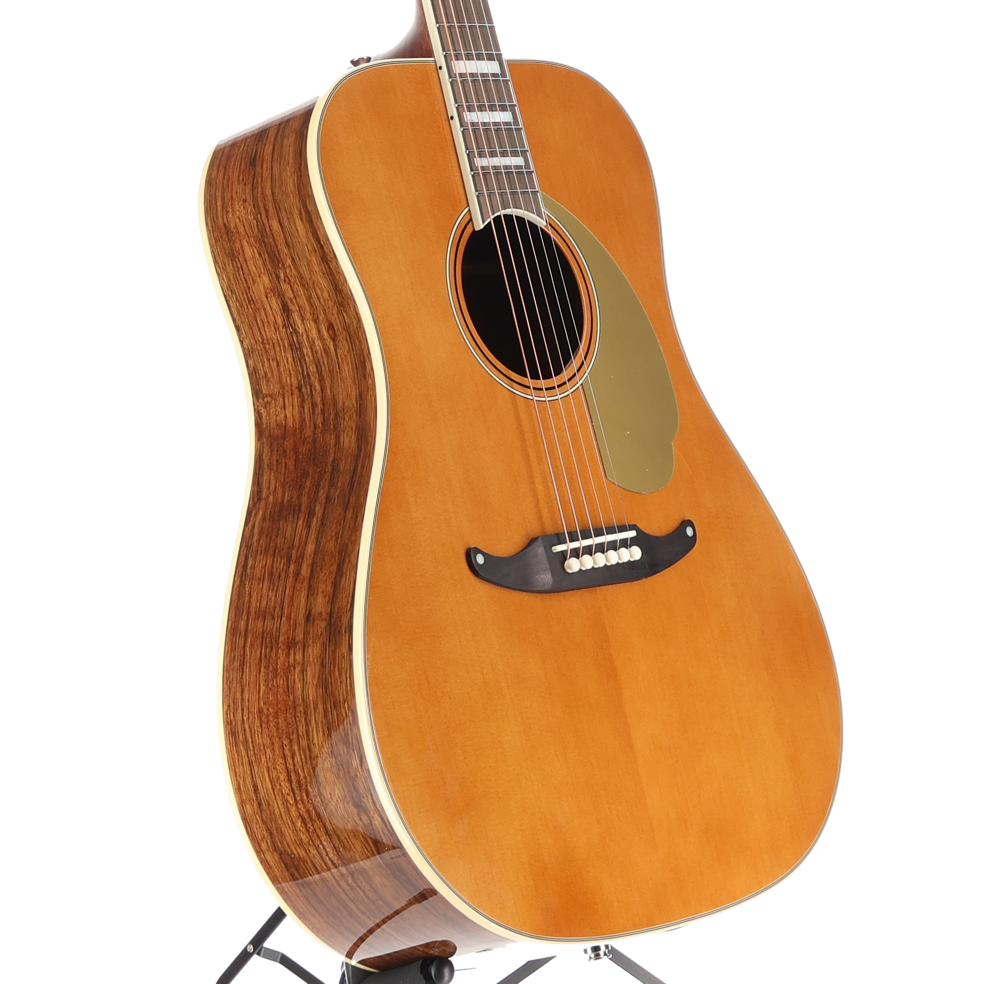 Fender California Vintage King with Case, Gold Pickguard, Aged Natural (V11) (03646)