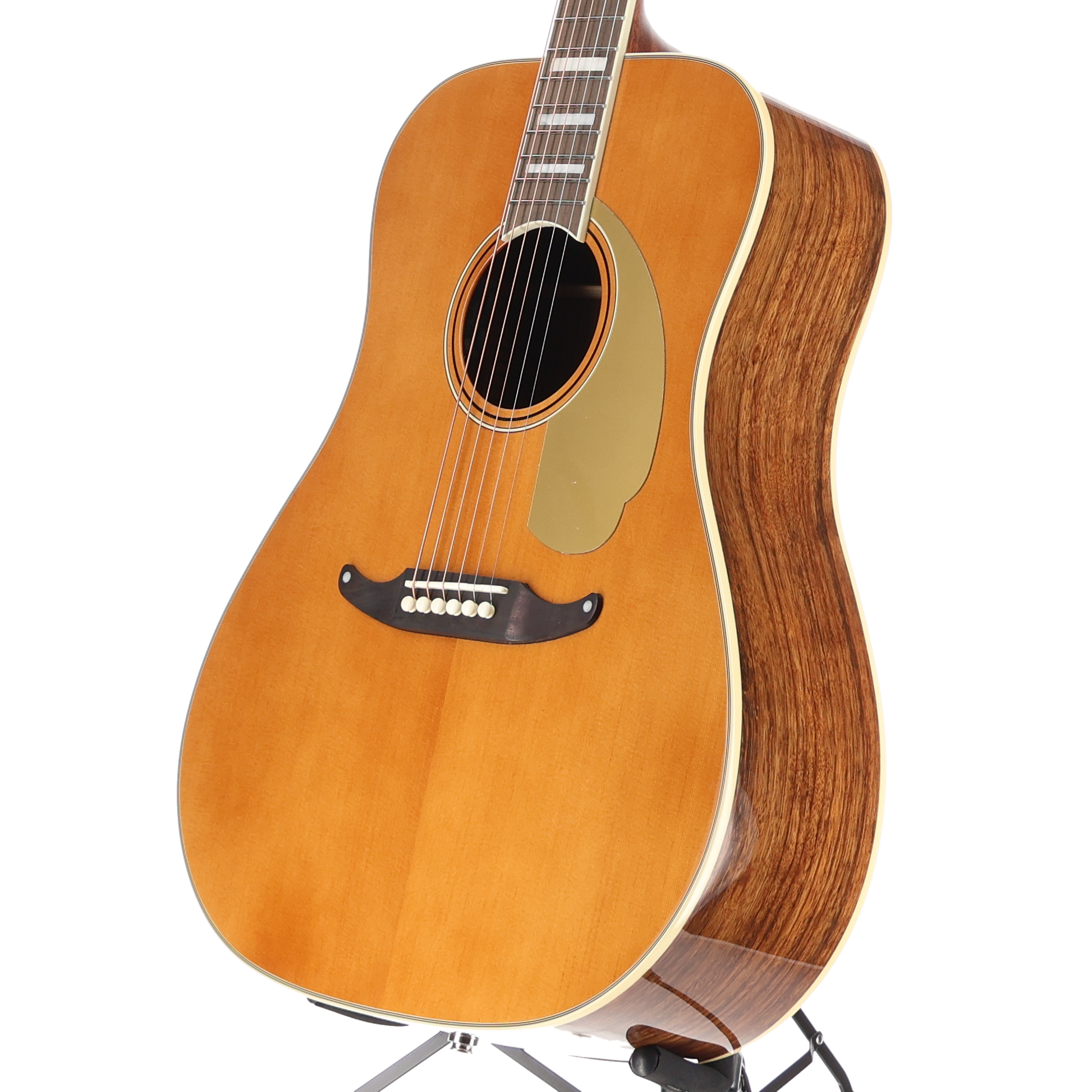 Fender California Vintage King with Case, Gold Pickguard, Aged Natural (V11) (03646)