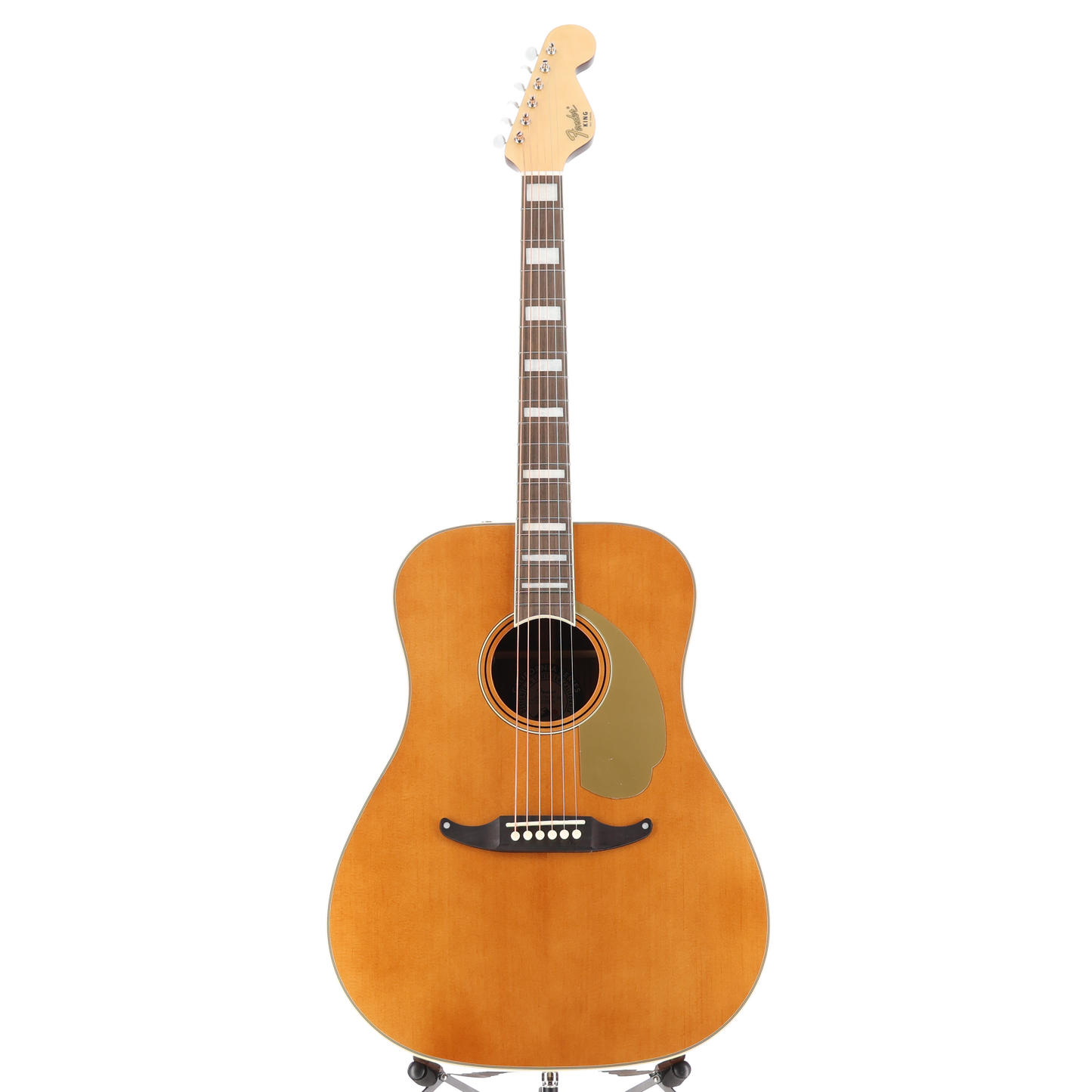 Fender California Vintage King with Case, Gold Pickguard, Aged Natural (V11) (03646)