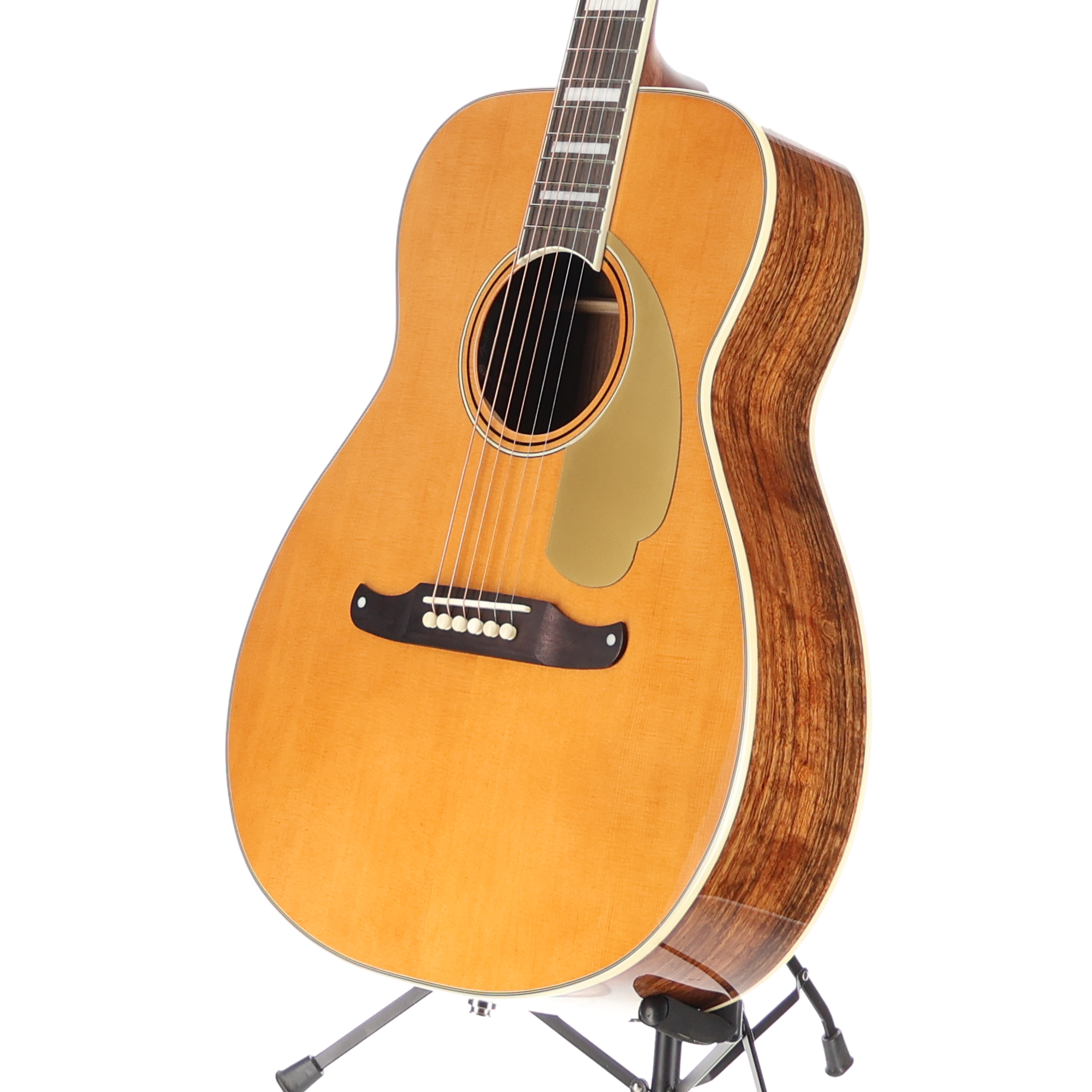 Fender California Vintage Malibu AE Guitar WC Gold Pickguard, Aged Natural (P) (08097)