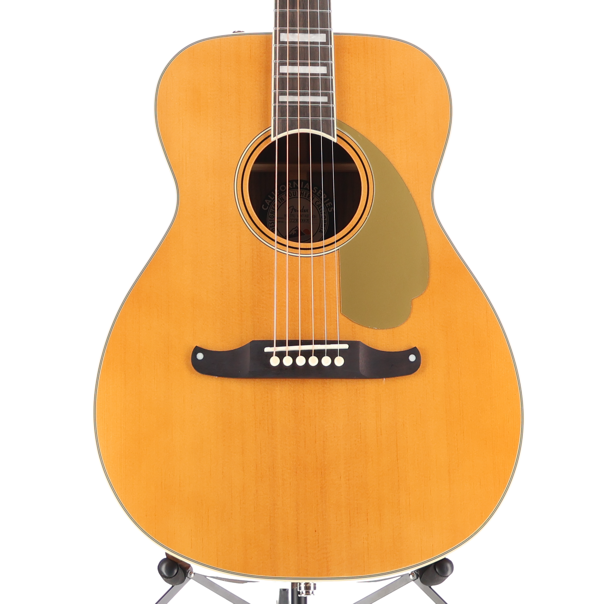 Fender California Vintage Malibu with Case, Aged Natural, Expert Setup (R6) (06635)