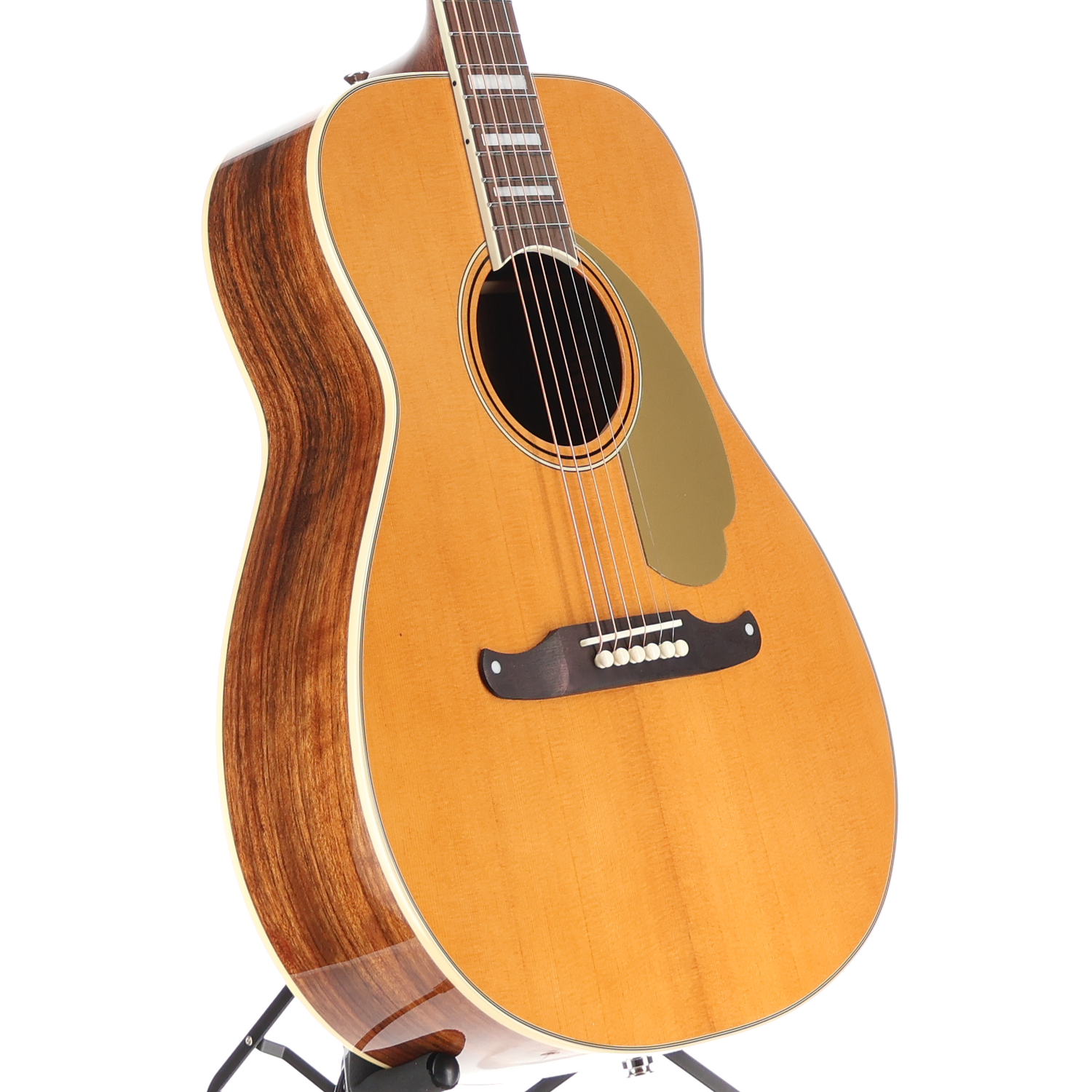 Fender California Vintage Malibu with Case, Gold Pickguard, Aged Natural (L11) (05414)