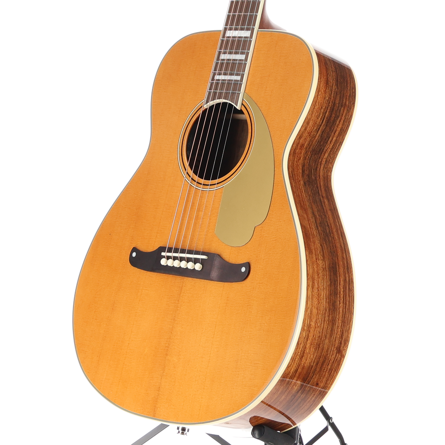 Fender California Vintage Malibu with Case, Gold Pickguard, Aged Natural (L11) (05414)