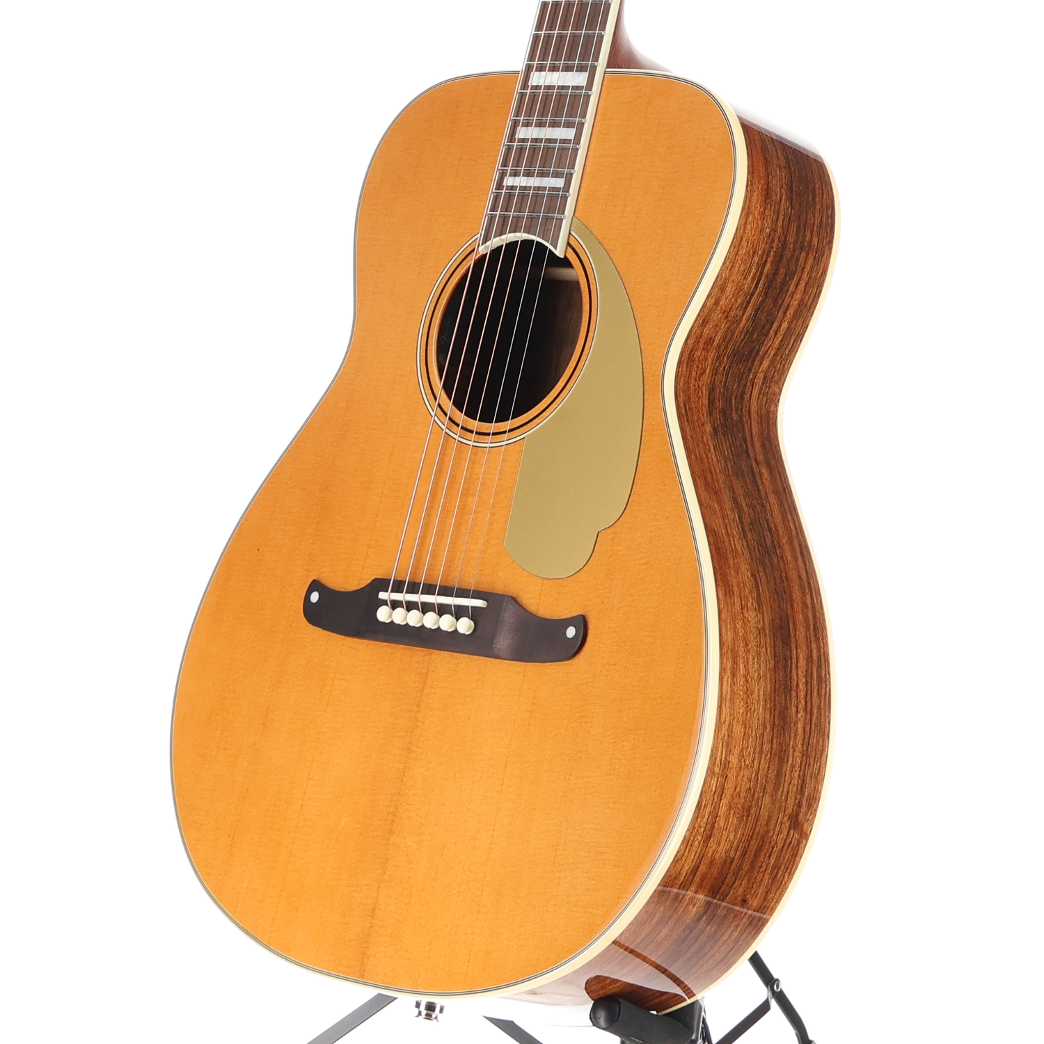 Fender California Vintage Malibu with Case, Gold Pickguard, Aged Natural (L11) (05414)