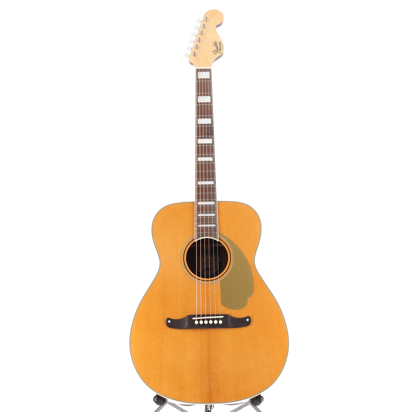 Fender California Vintage Malibu with Case, Gold Pickguard, Aged Natural (L11) (05414)