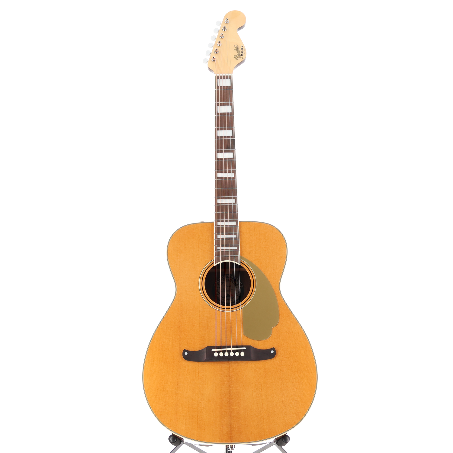 Fender California Vintage Malibu with Case, Gold Pickguard, Aged Natural (L11) (05414)