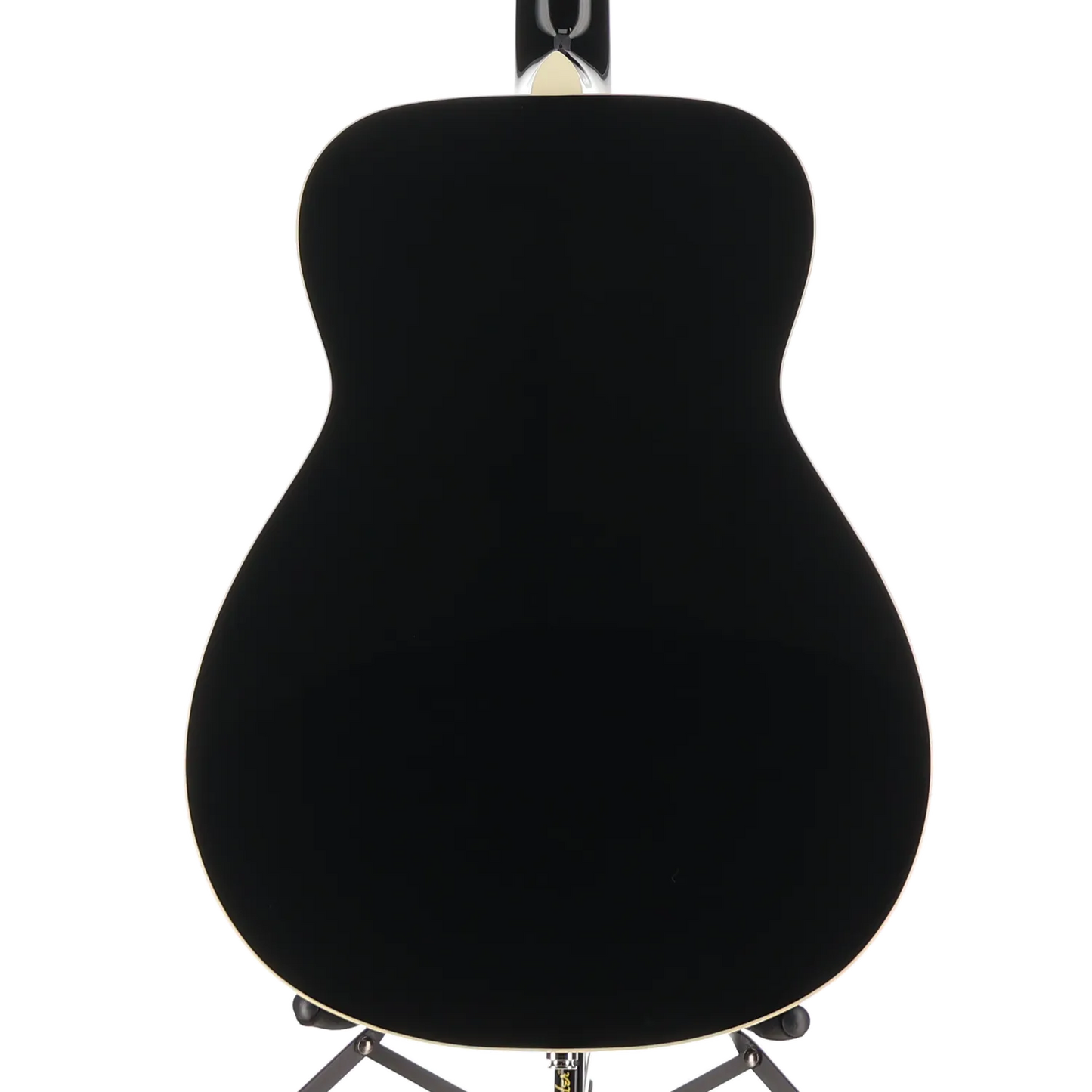 Fender California Vintage Malibu with Case, Gold Pickguard, Matching Headstock, Black (F6) (06570)