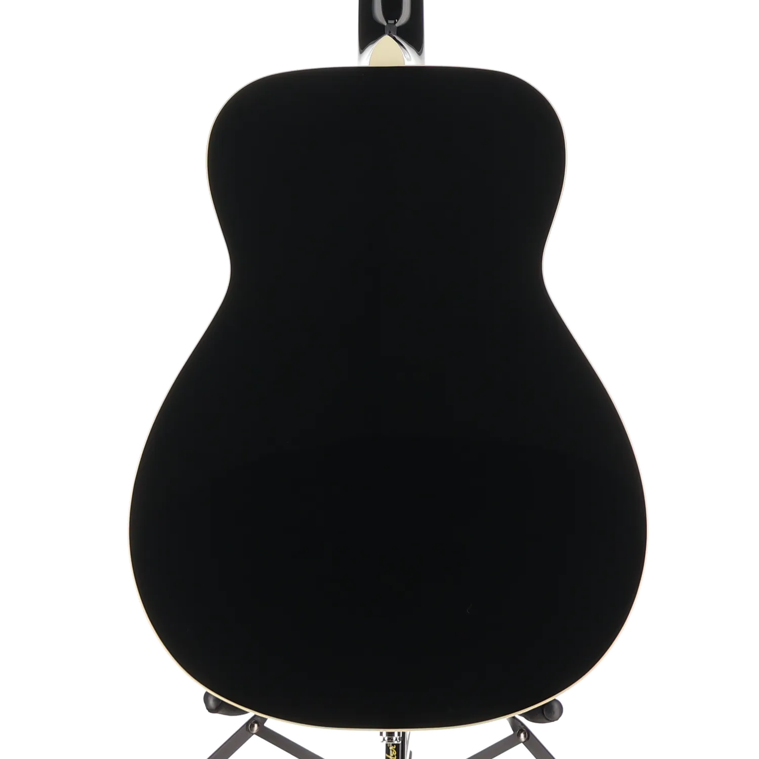 Fender California Vintage Malibu with Case, Gold Pickguard, Matching Headstock, Black (F6) (06570)