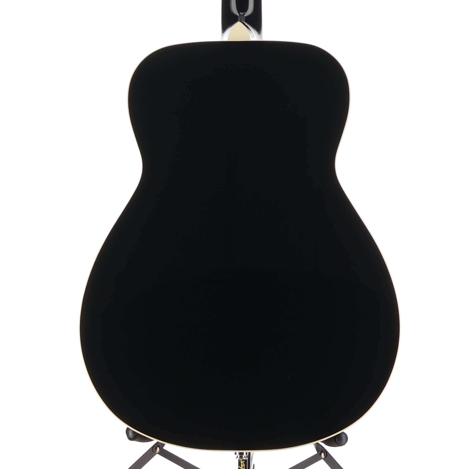 Fender California Vintage Malibu with Case, Gold Pickguard, Matching Headstock, Black (F7) (05420)