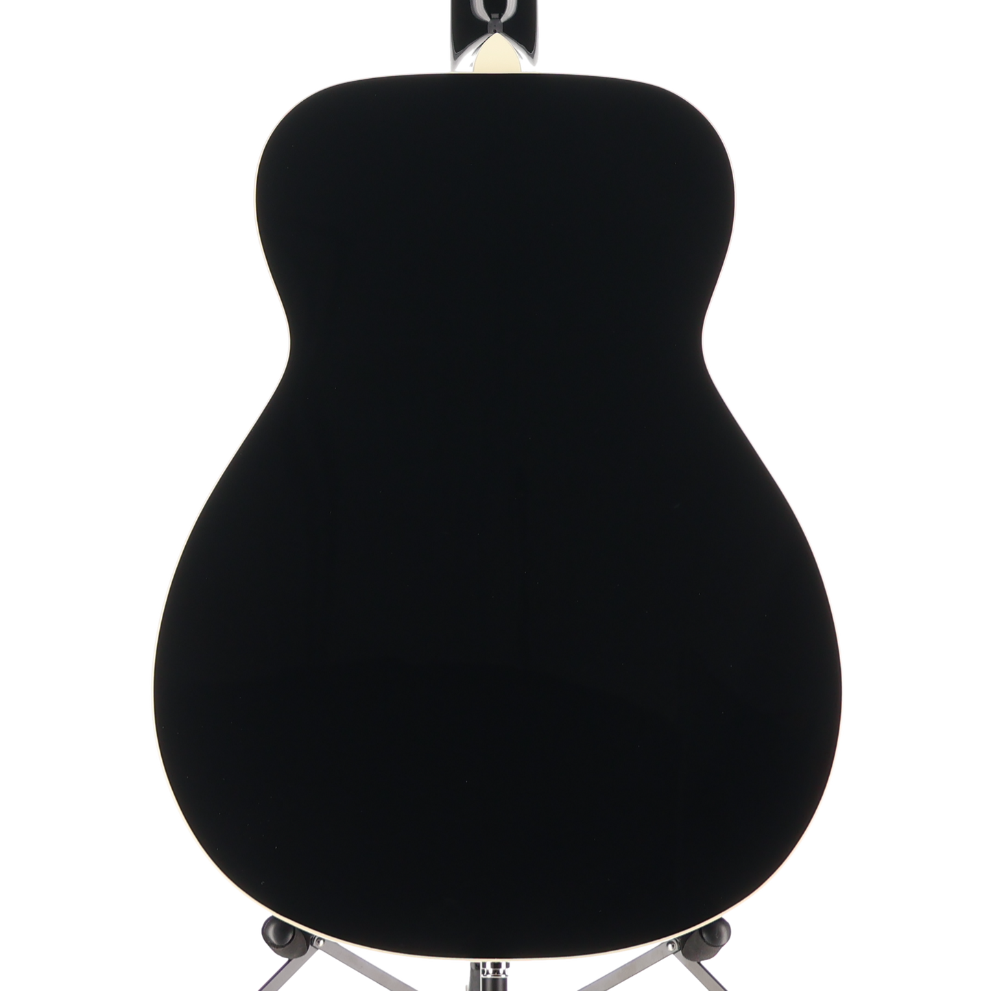 Fender California Vintage Malibu with Case, Gold Pickguard, Matching Headstock, Black (P11) (03622)