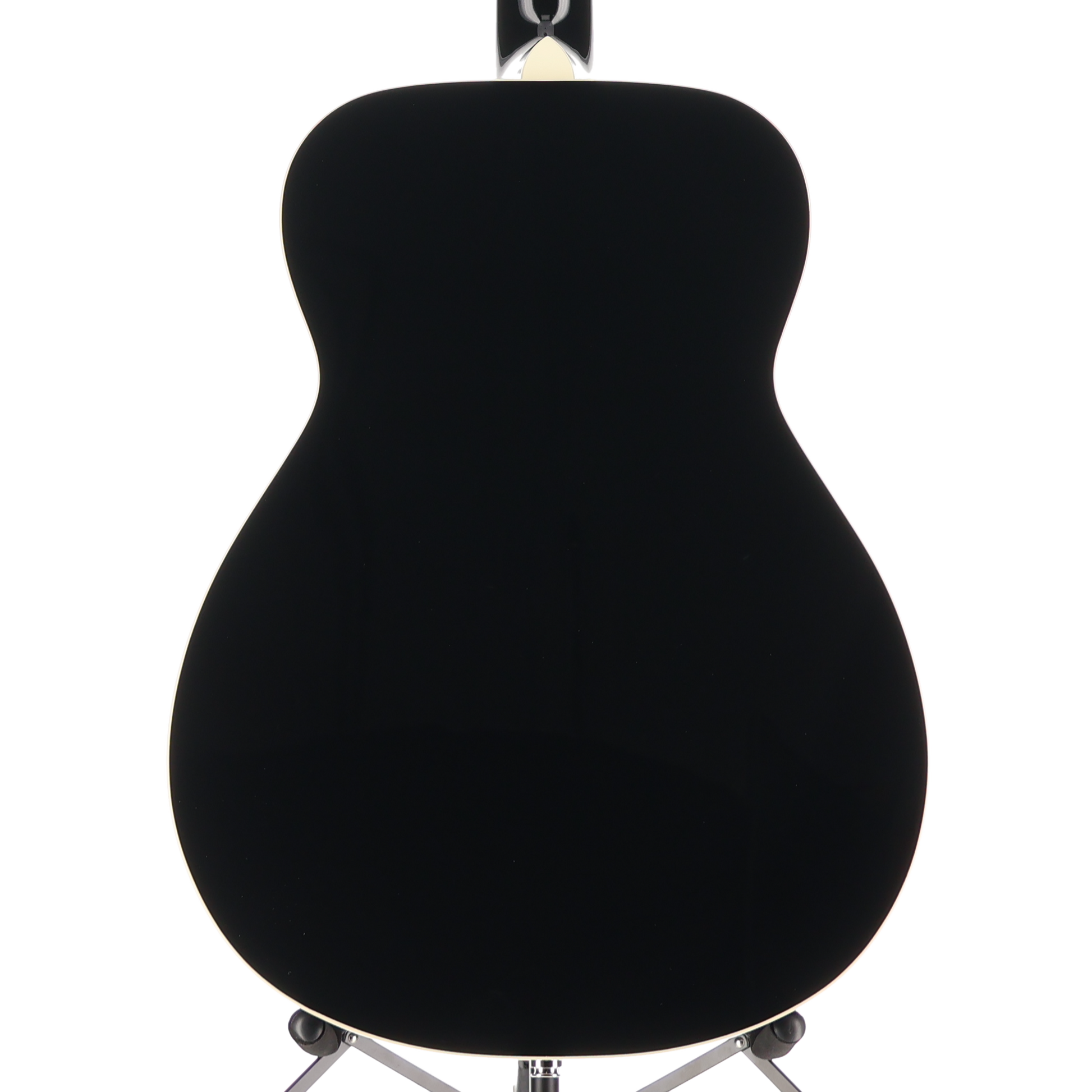 Fender California Vintage Malibu with Case, Gold Pickguard, Matching Headstock, Black (P11) (03622)