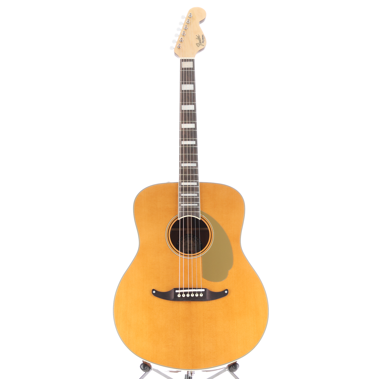 Fender California Vintage Palomino with Case, Gold Pickguard, Aged Natural (R3) (04158)