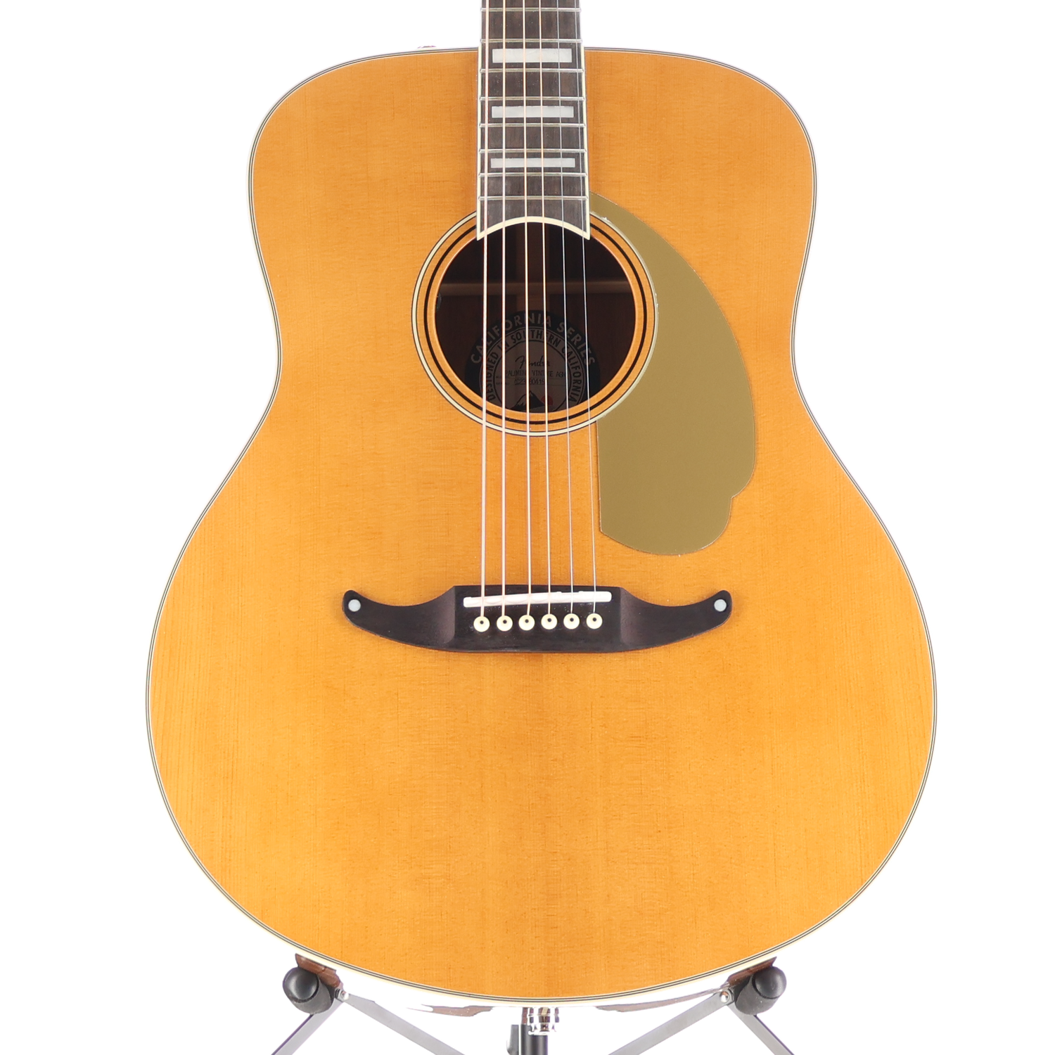 Fender California Vintage Palomino with Case, Gold Pickguard, Aged Natural (R3) (04158)