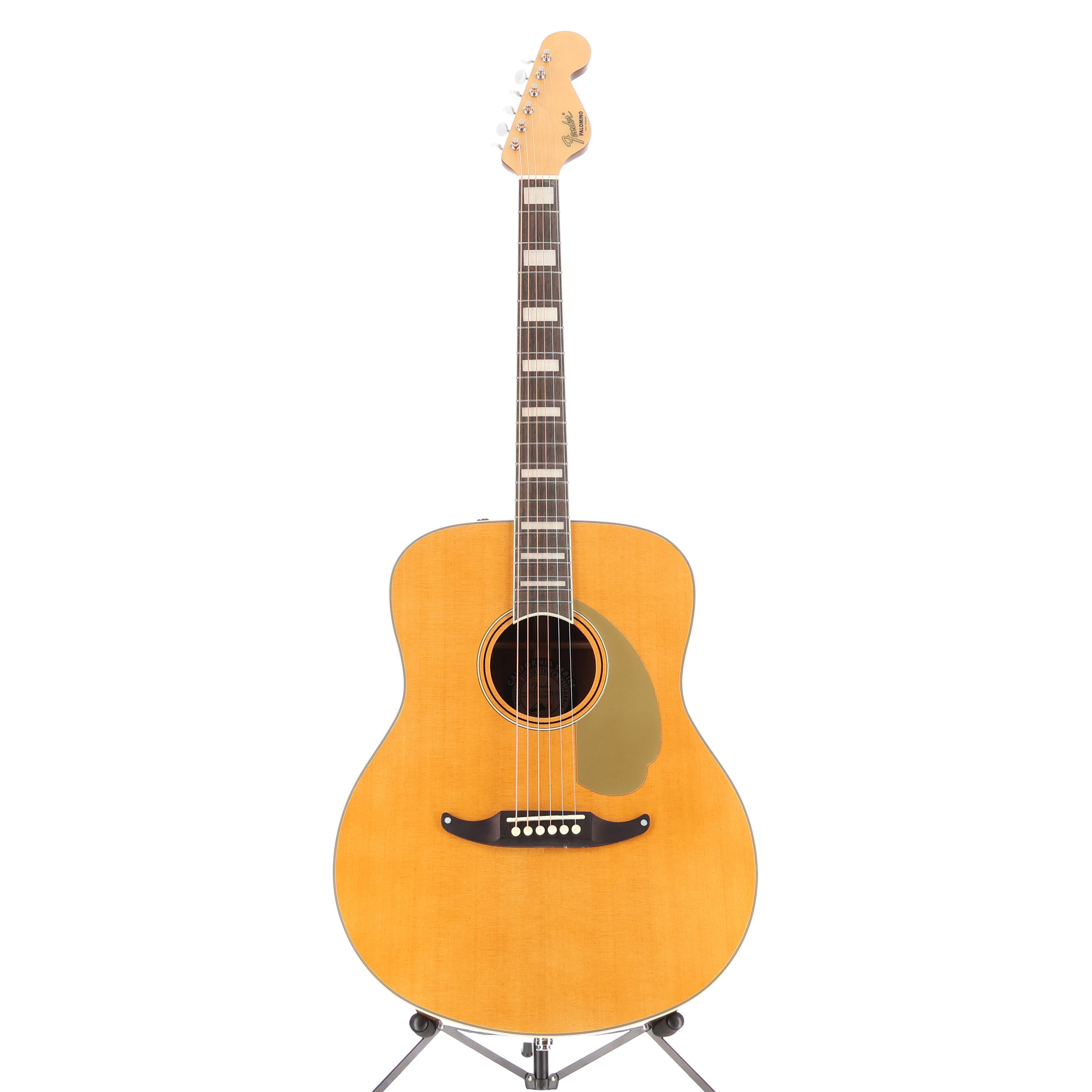 Fender California Vintage Palomino with Case, Gold Pickguard, Aged Natural (RC1) (06488)