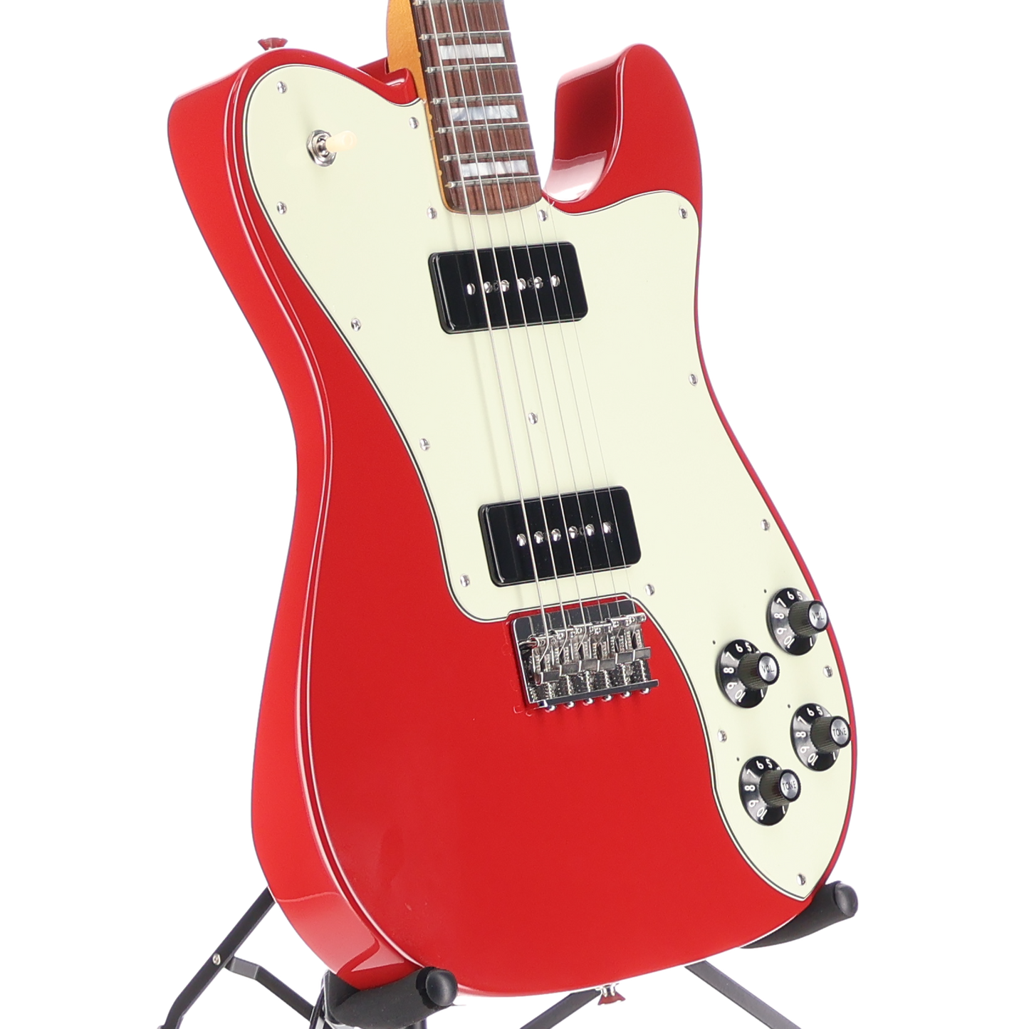 Fender Chris Shiflett Cleaver Telecaster Deluxe, Rosewood Fingerboard, Dakota Red (RC3) (40675)