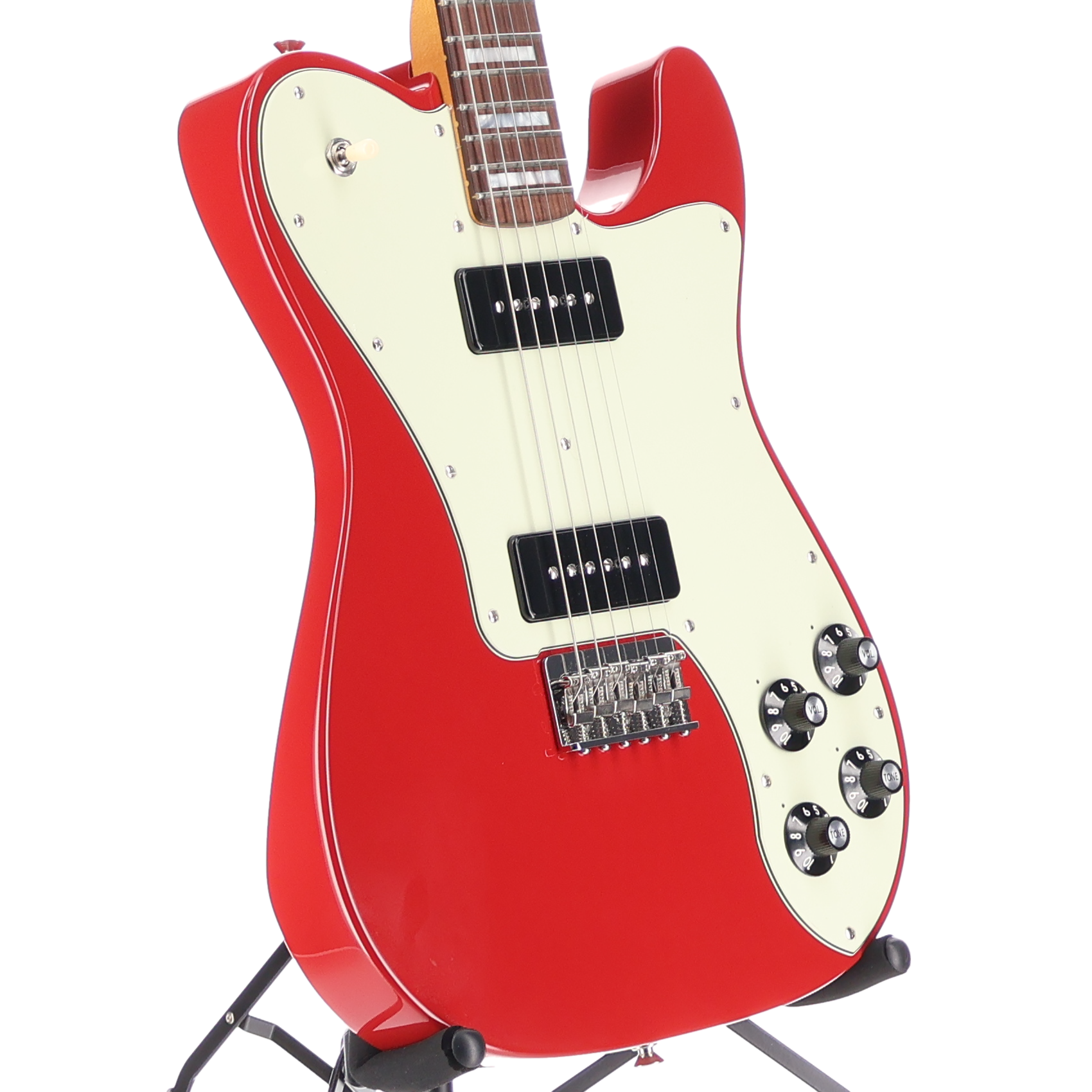 Fender Chris Shiflett Cleaver Telecaster Deluxe, Rosewood Fingerboard, Dakota Red (RC3) (40675)