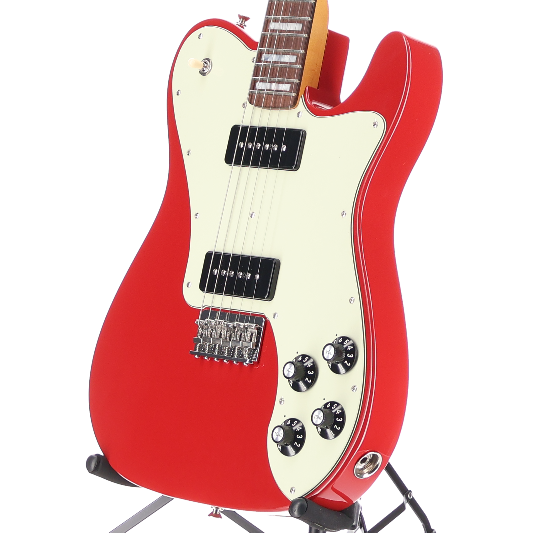 Fender Chris Shiflett Cleaver Telecaster Deluxe, Rosewood Fingerboard, Dakota Red (RC3) (40675)