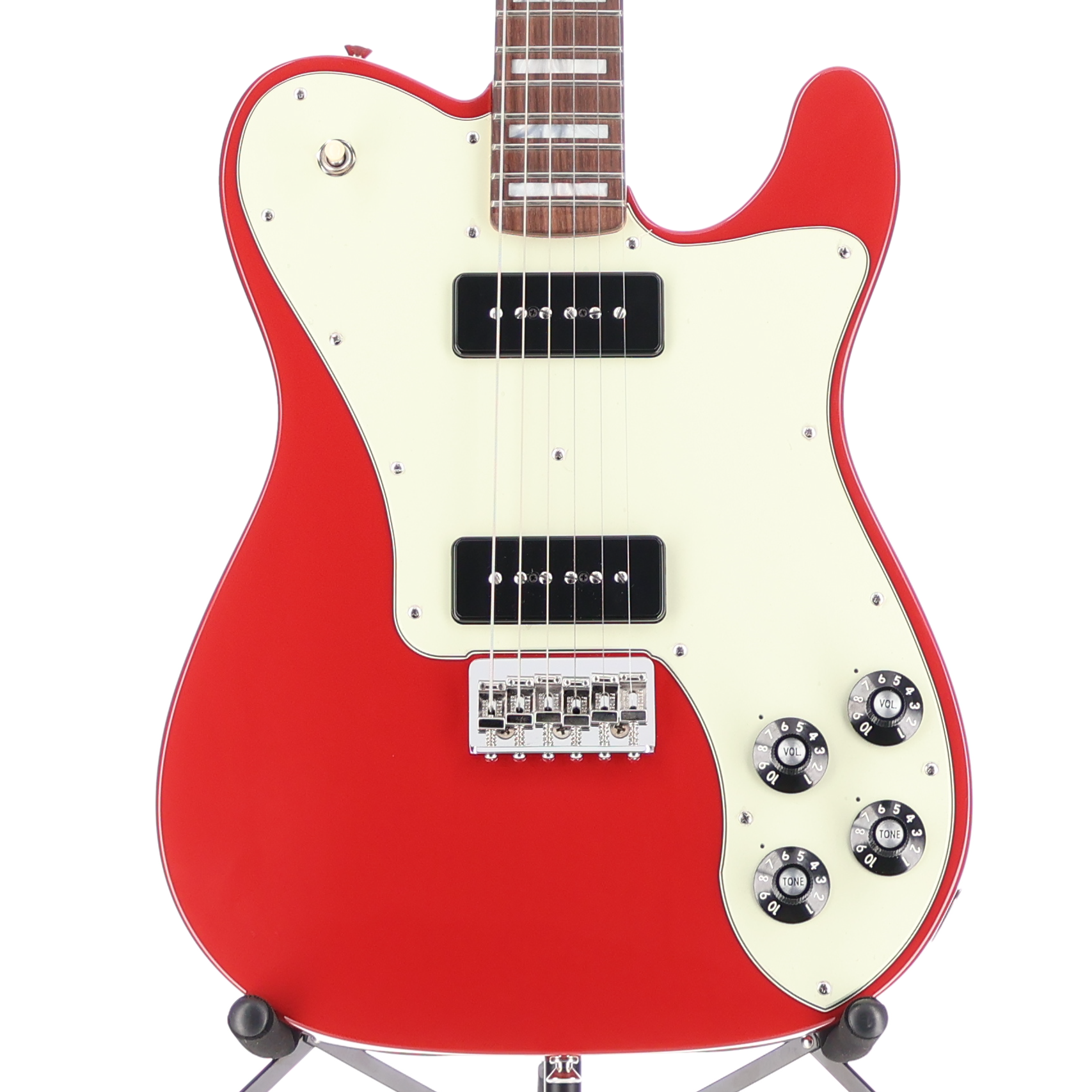 Fender Chris Shiflett Cleaver Telecaster Deluxe, Rosewood Fingerboard, Dakota Red (RC3) (40675)