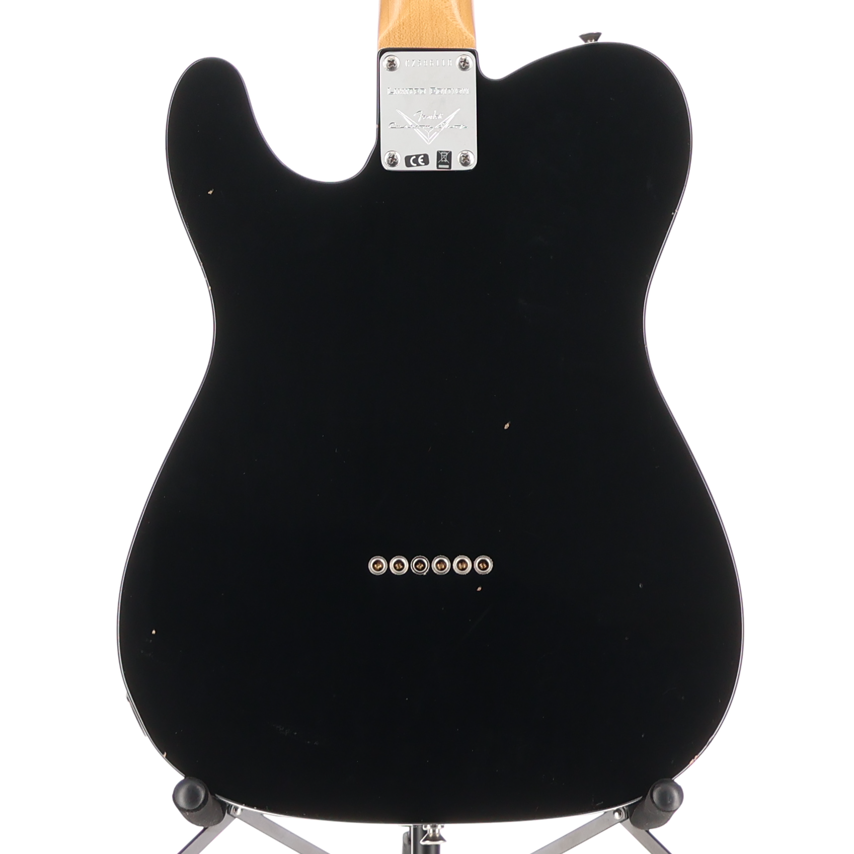 Fender Custom Shop 1963 Telecaster Journeyman Relic, 3A Rosewood Fingerboard, Black (F12) (86118)