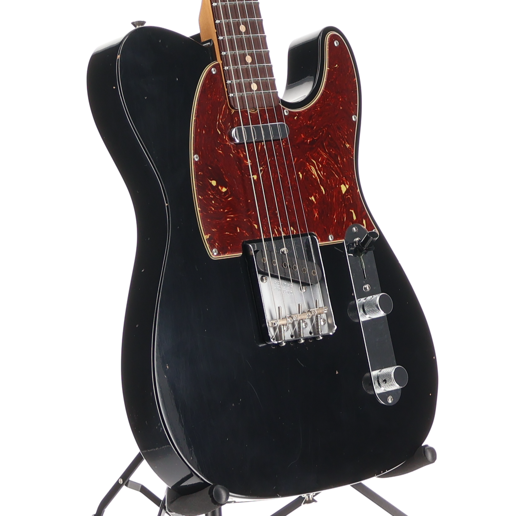 Fender Custom Shop 1963 Telecaster Journeyman Relic, 3A Rosewood Fingerboard, Black (F12) (86118)