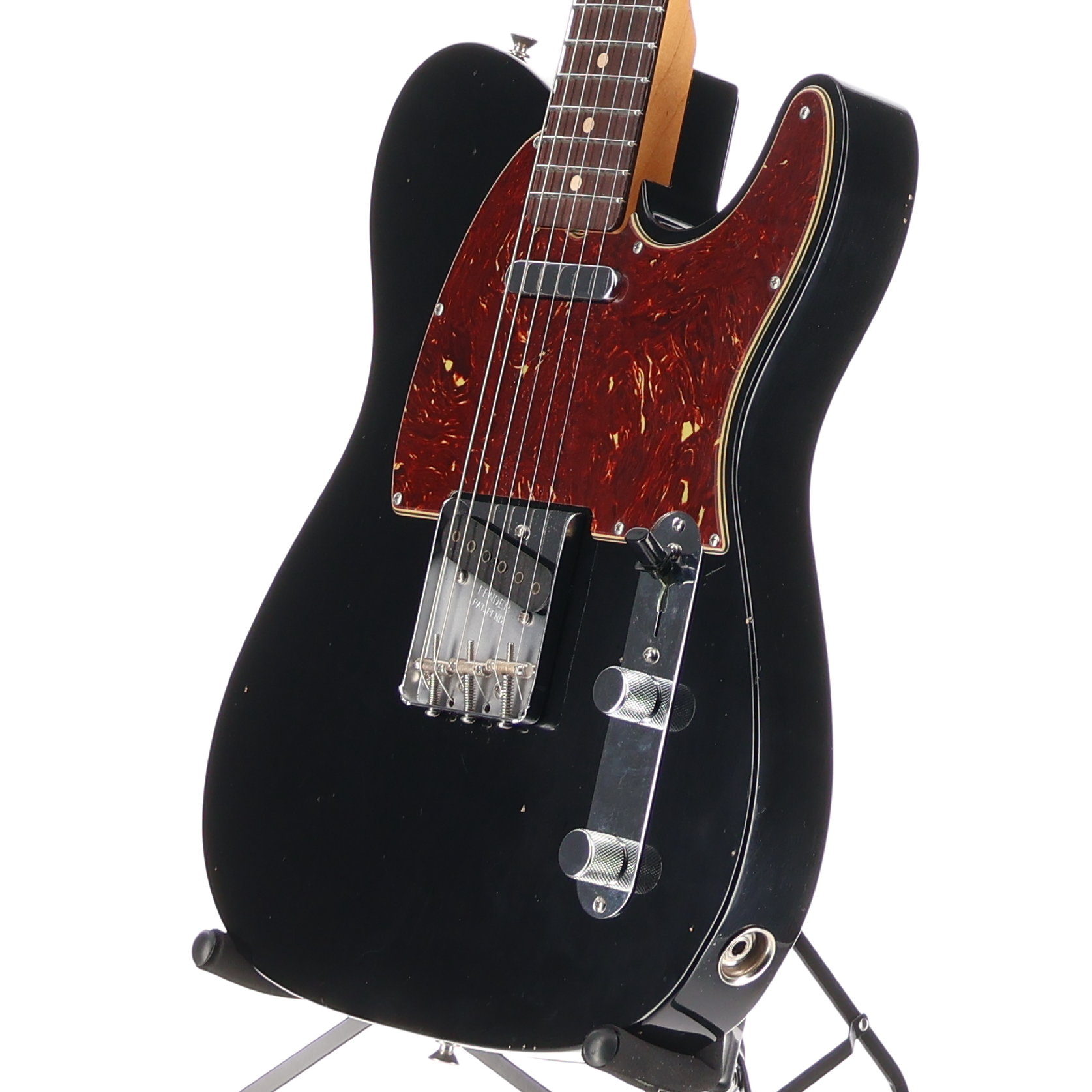 Fender Custom Shop 1963 Telecaster Journeyman Relic, 3A Rosewood Fingerboard, Black (F12) (86118)