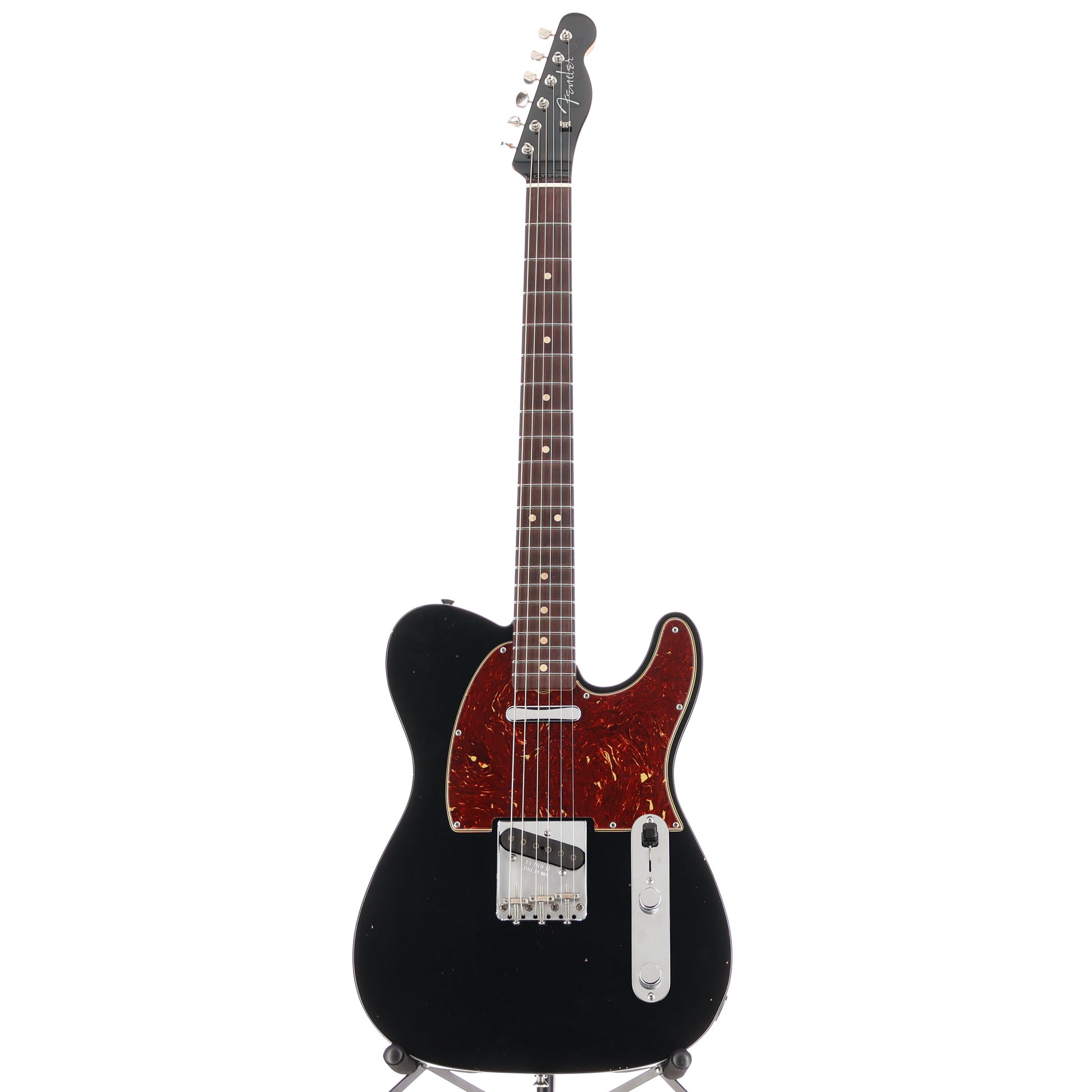 Fender Custom Shop 1963 Telecaster Journeyman Relic, 3A Rosewood Fingerboard, Black (F12) (86118)