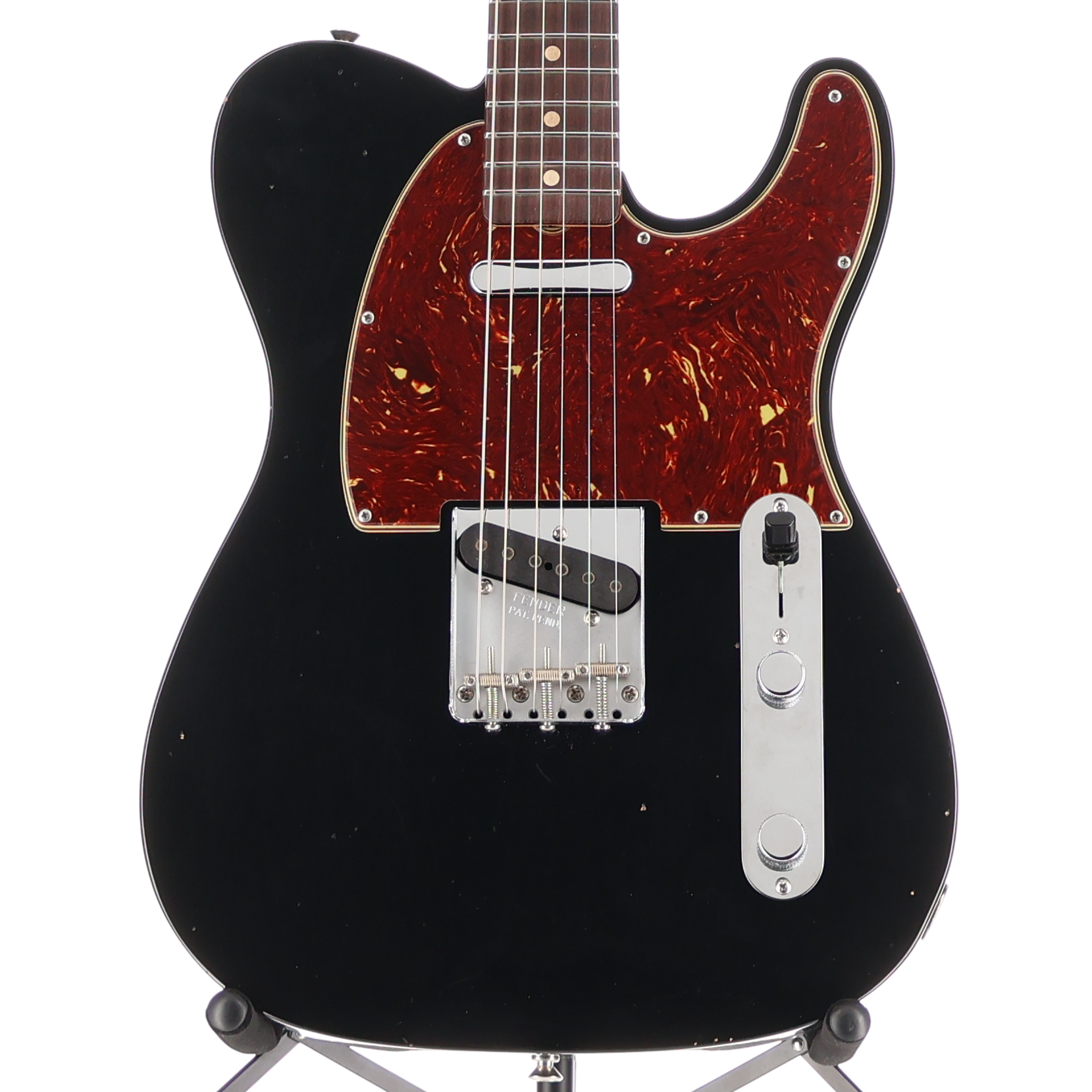 Fender Custom Shop 1963 Telecaster Journeyman Relic, 3A Rosewood Fingerboard, Black (F12) (86118)