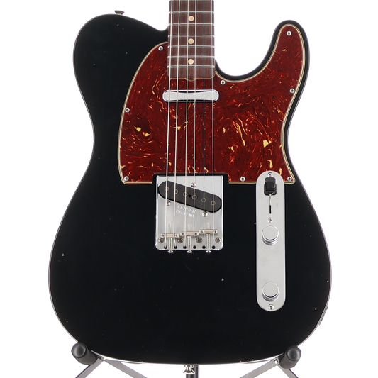Fender Custom Shop 1963 Telecaster Journeyman Relic, 3A Rosewood Fingerboard, Black (F12) (86118)