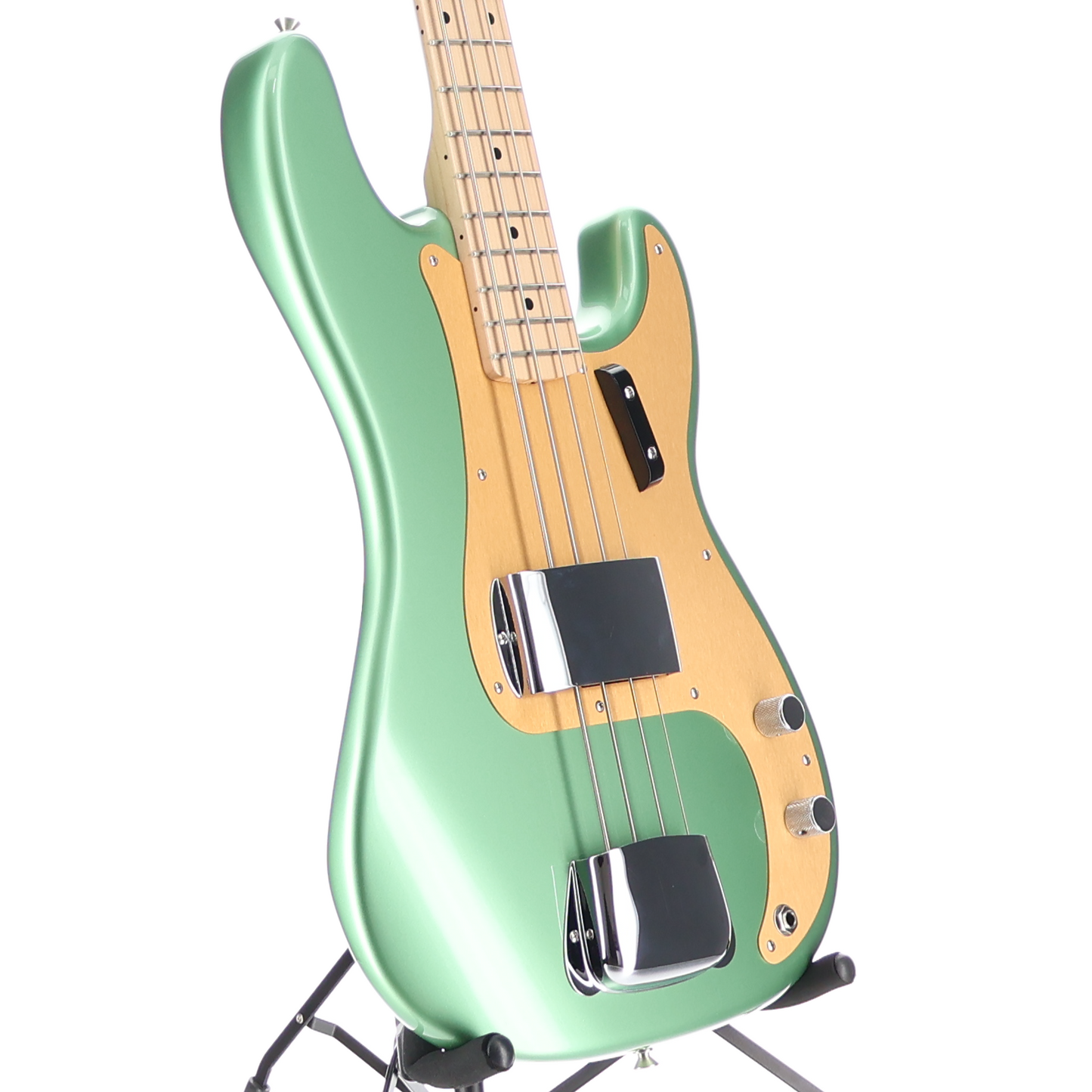 Fender Custom Shop '59 P Bass NOS, Maple Neck, Super Faded Lime Green (L8) (49482)
