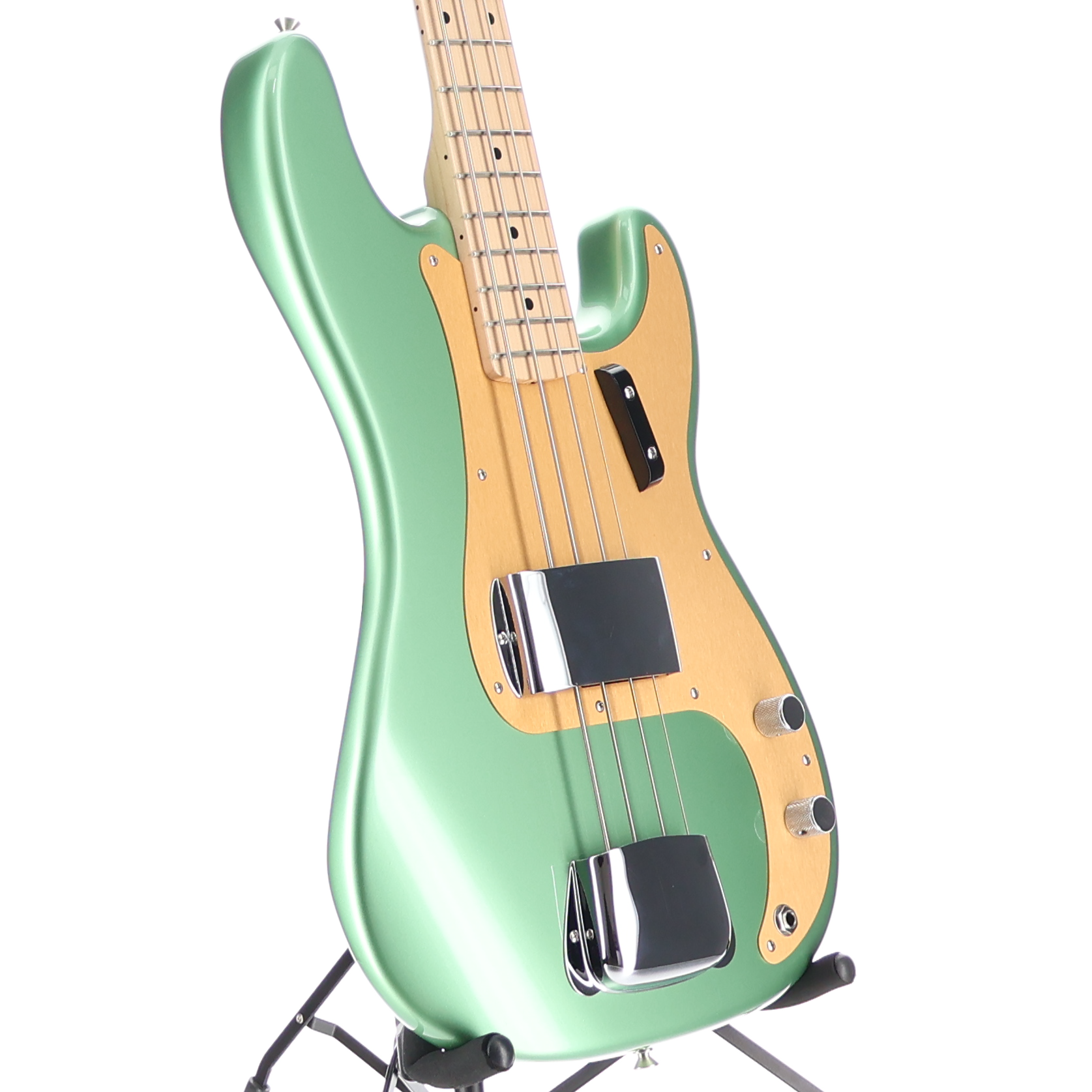 Fender Custom Shop '59 P Bass NOS, Maple Neck, Super Faded Lime Green (L8) (49482)