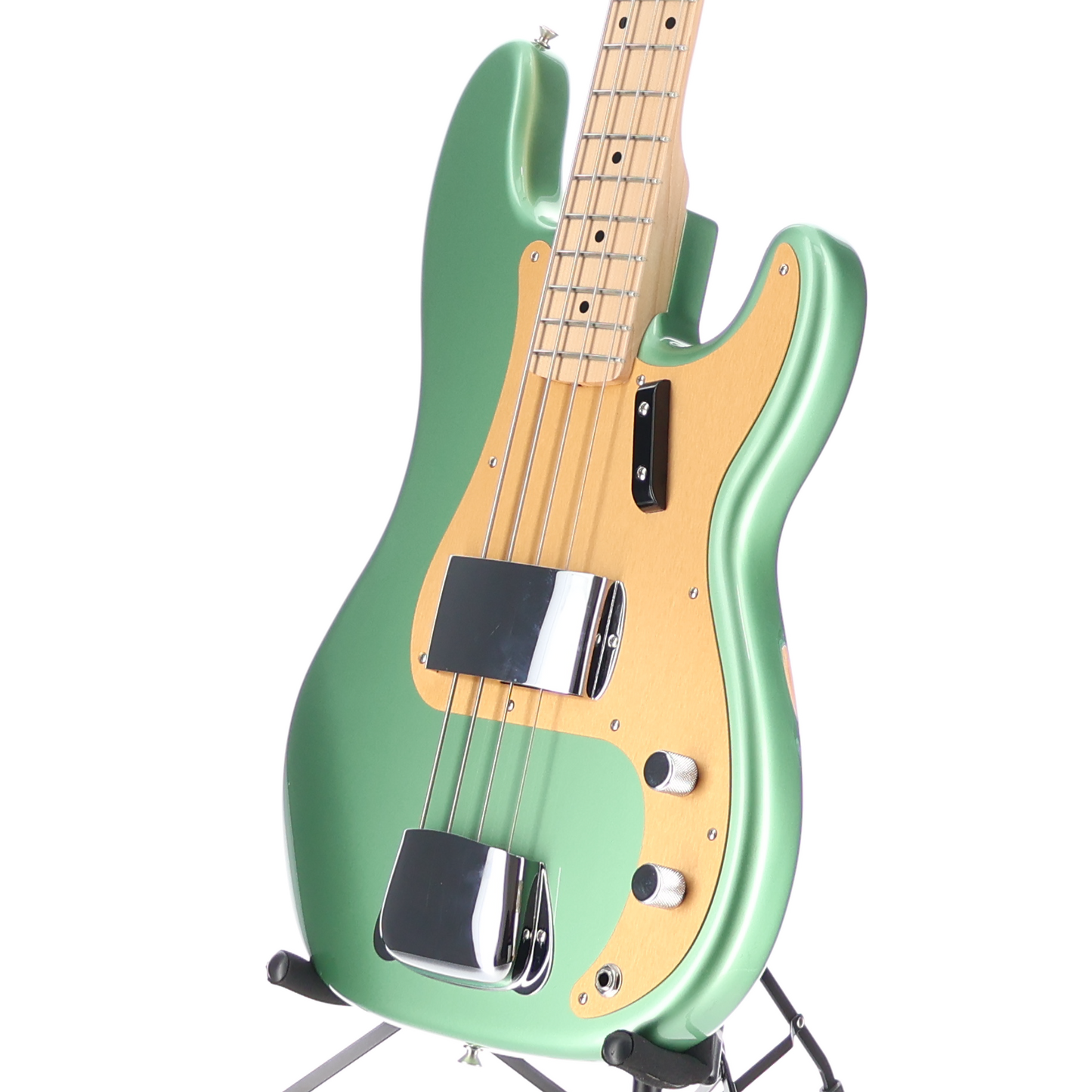 Fender Custom Shop '59 P Bass NOS, Maple Neck, Super Faded Lime Green (L8) (49482)