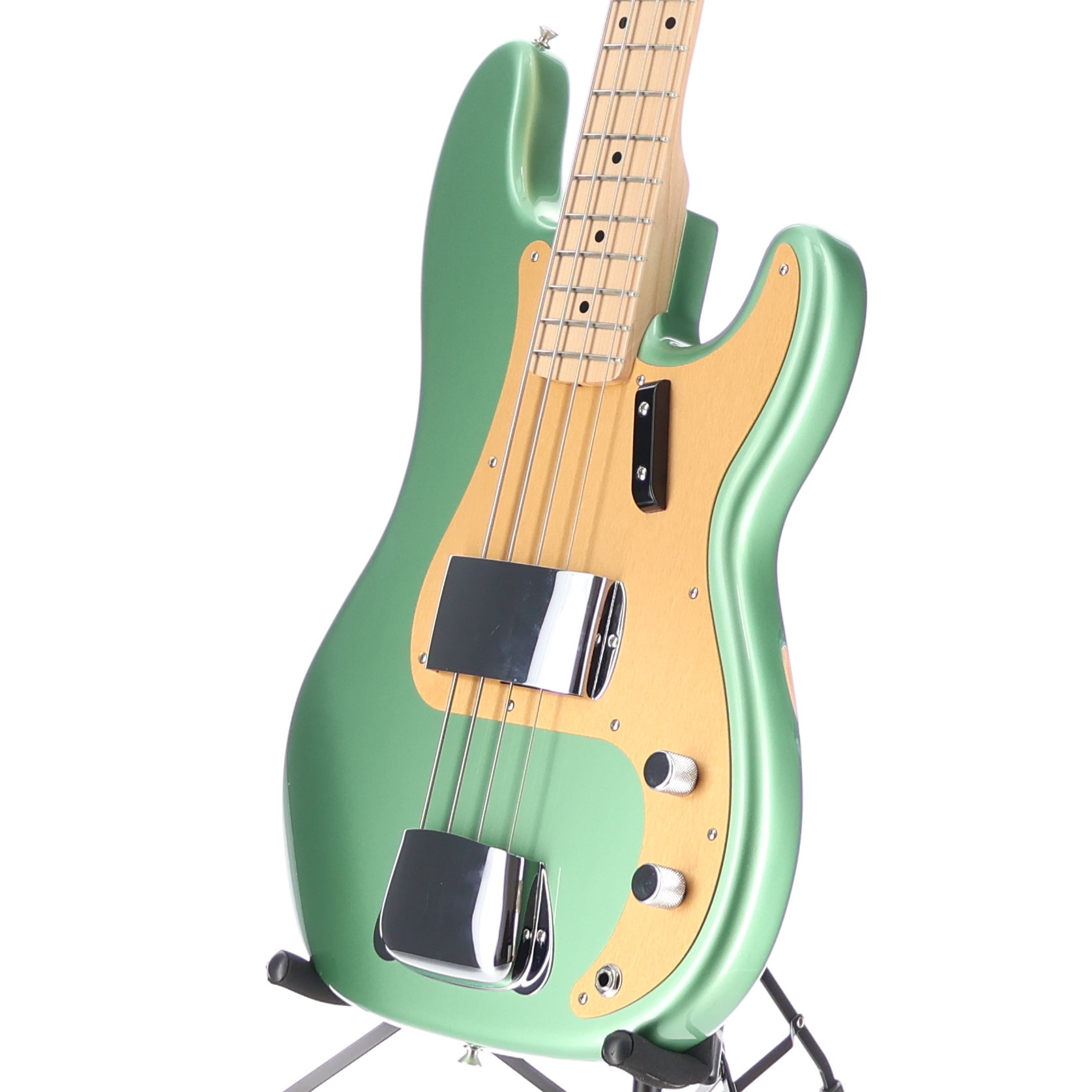 Fender Custom Shop '59 P Bass NOS, Maple Neck, Super Faded Lime Green (L8) (49482)