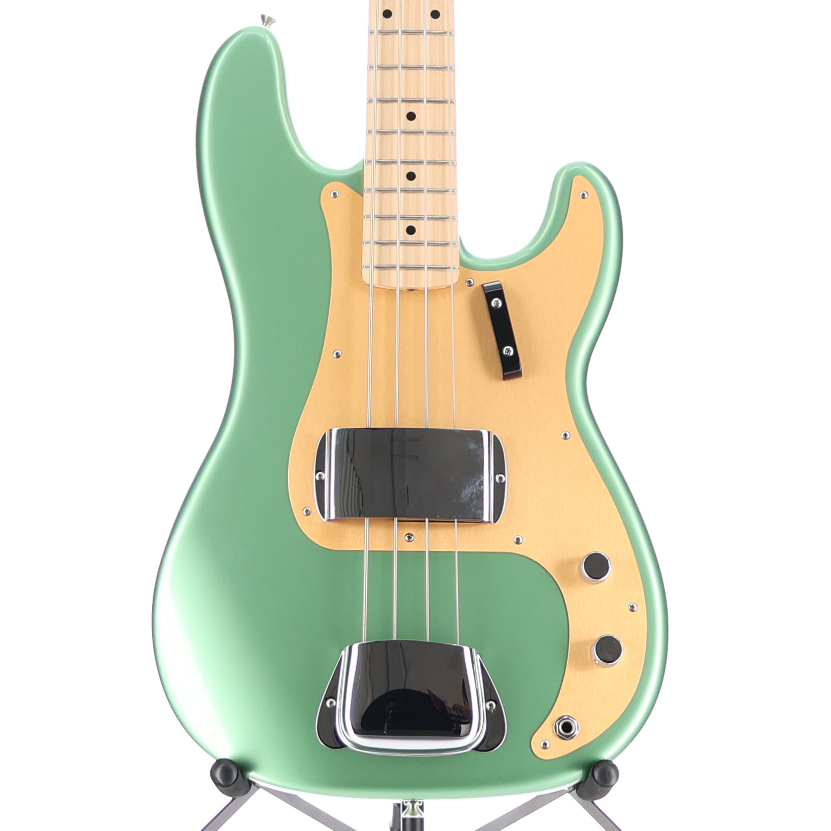Fender Custom Shop '59 P Bass NOS, Maple Neck, Super Faded Lime Green (L8) (49482)