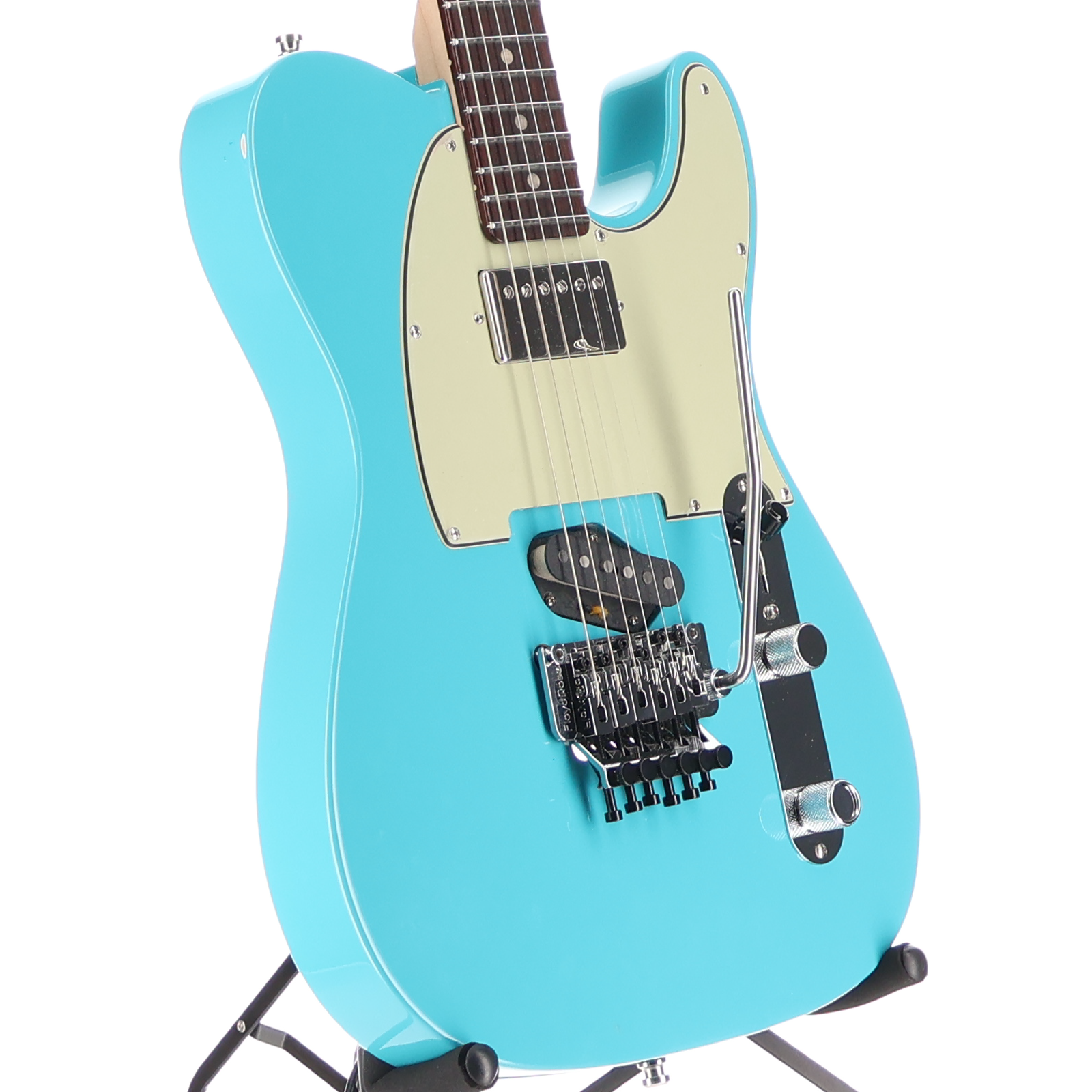 Fender Custom Shop Telecaster Pro NOS with Floyd Rose - Taos Turquoise, Premium Setup (X6) (86845)