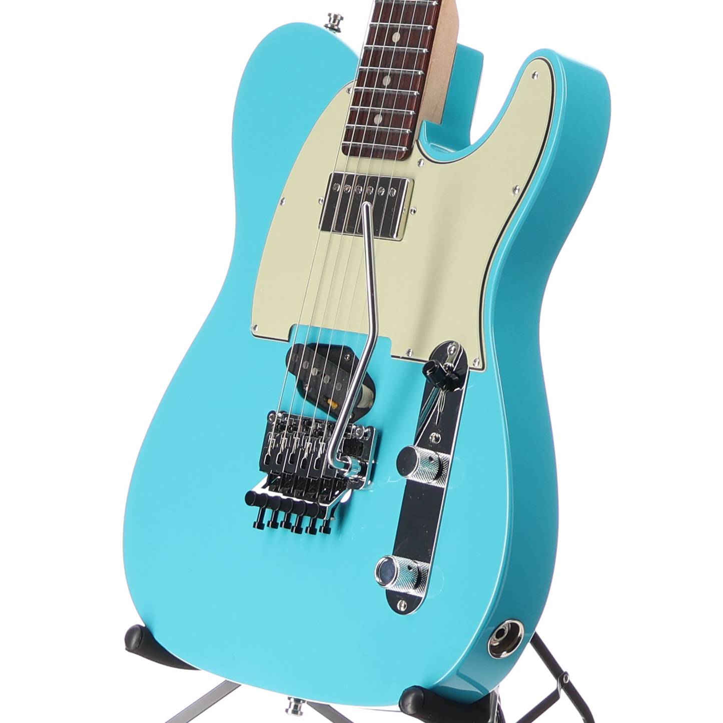 Fender Custom Shop Telecaster Pro NOS with Floyd Rose - Taos Turquoise, Premium Setup (X6) (86845)