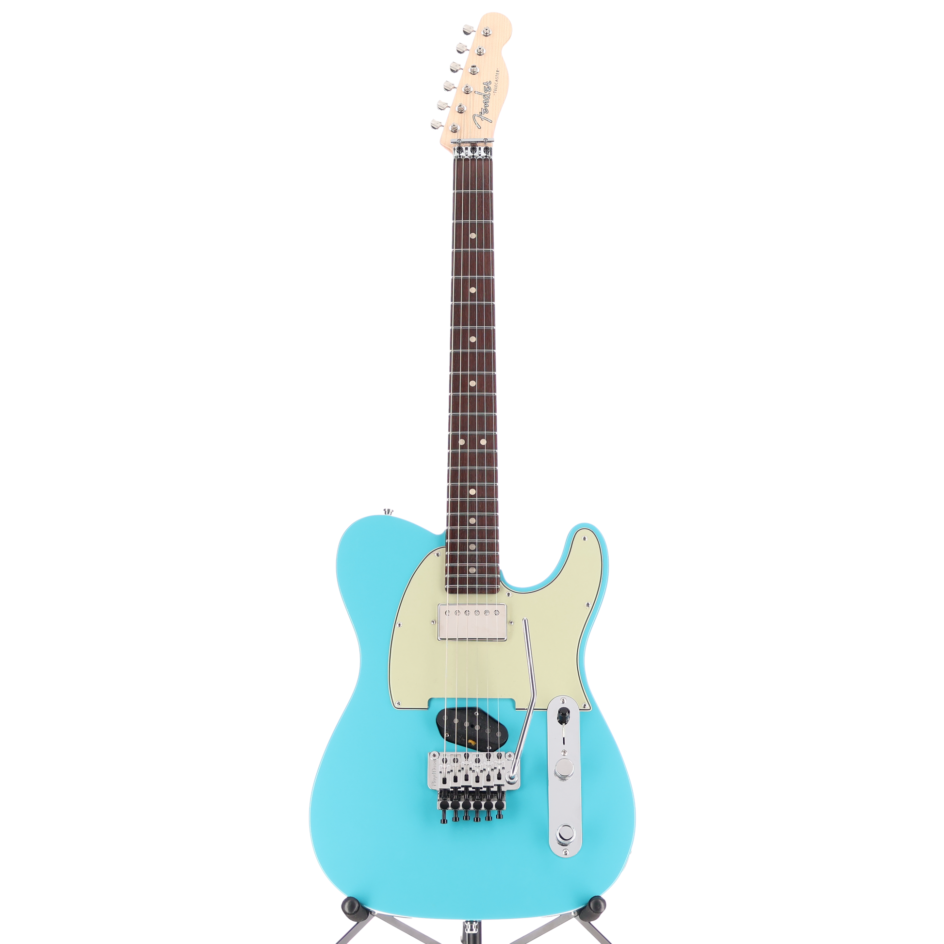 Fender Custom Shop Telecaster Pro NOS with Floyd Rose - Taos Turquoise, Premium Setup (X6) (86845)