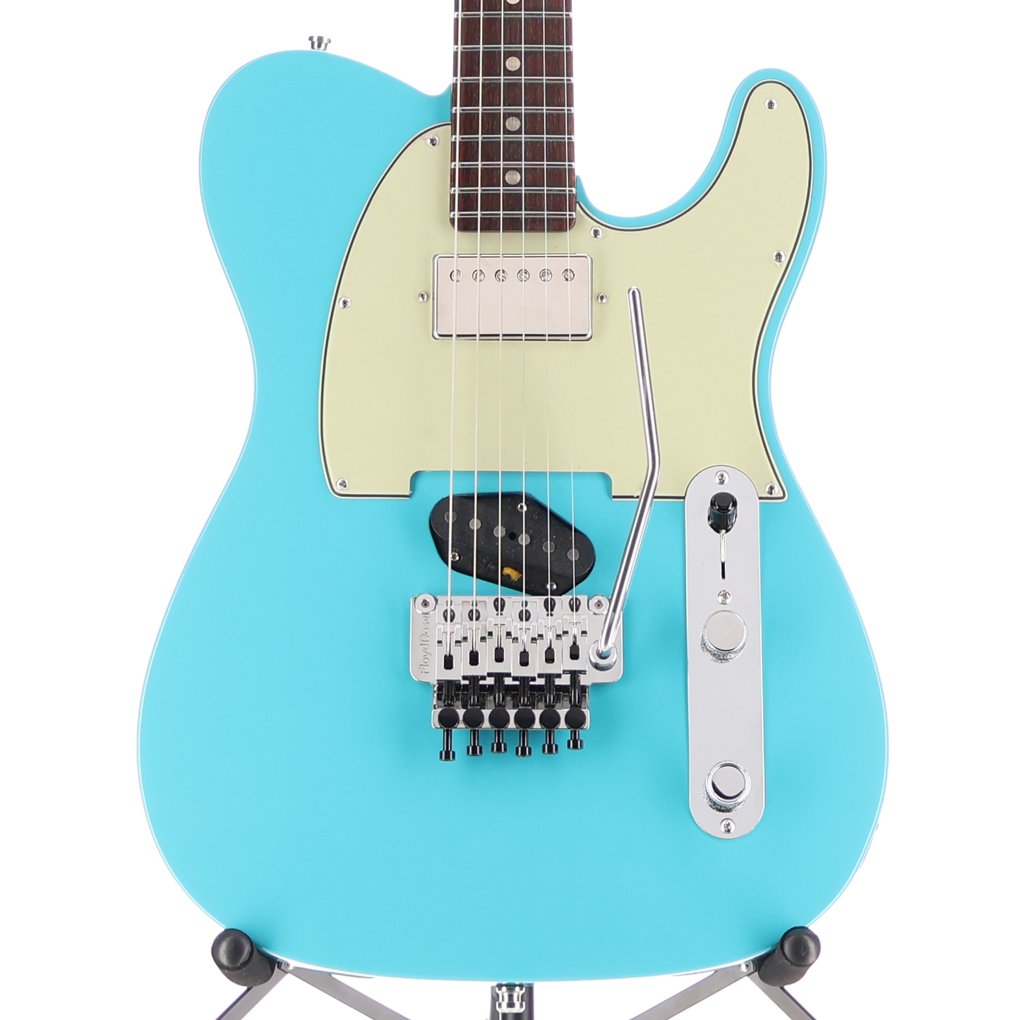 Fender Custom Shop Telecaster Pro NOS with Floyd Rose - Taos Turquoise, Premium Setup (X6) (86845)