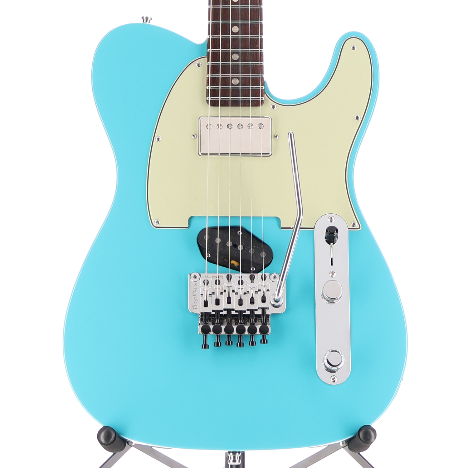 Fender Custom Shop Telecaster Pro NOS with Floyd Rose - Taos Turquoise, Premium Setup (X6) (86845)