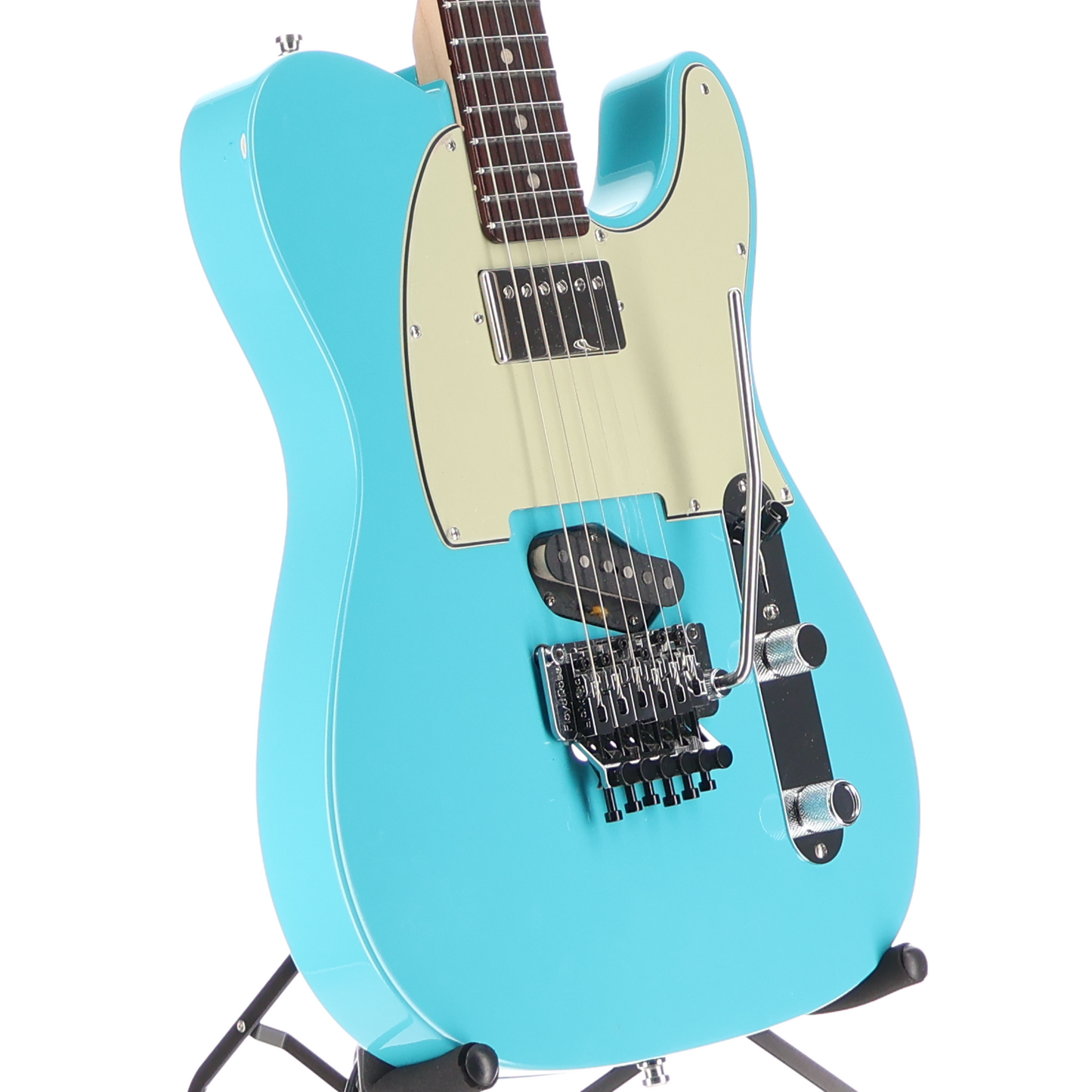 Fender Custom Shop Telecaster Pro NOS with Floyd Rose - Taos Turquoise (X6) (86845)