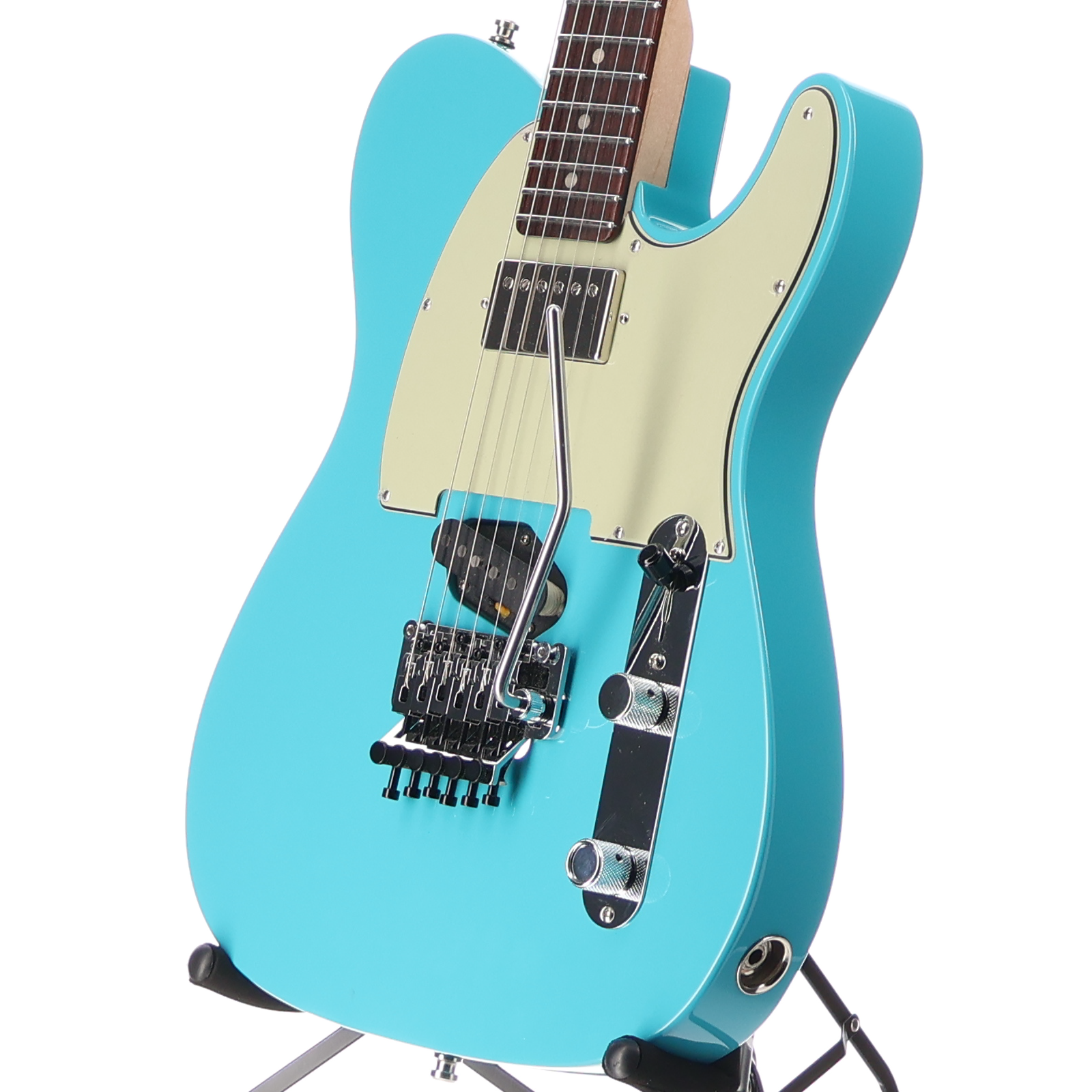 Fender Custom Shop Telecaster Pro NOS with Floyd Rose - Taos Turquoise (X6) (86845)