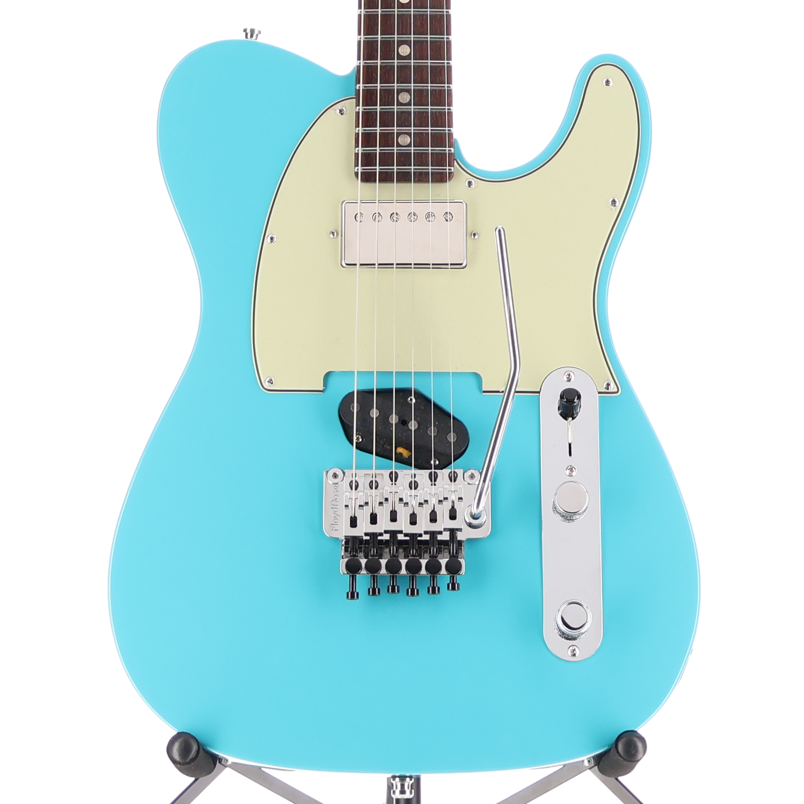 Fender Custom Shop Telecaster Pro NOS with Floyd Rose - Taos Turquoise (X6) (86845)